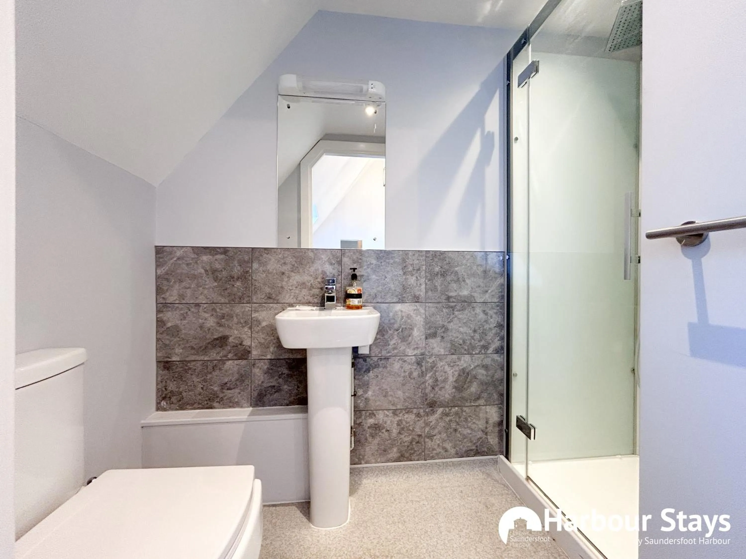 Bathroom in Harbour Stays at Ocean Square