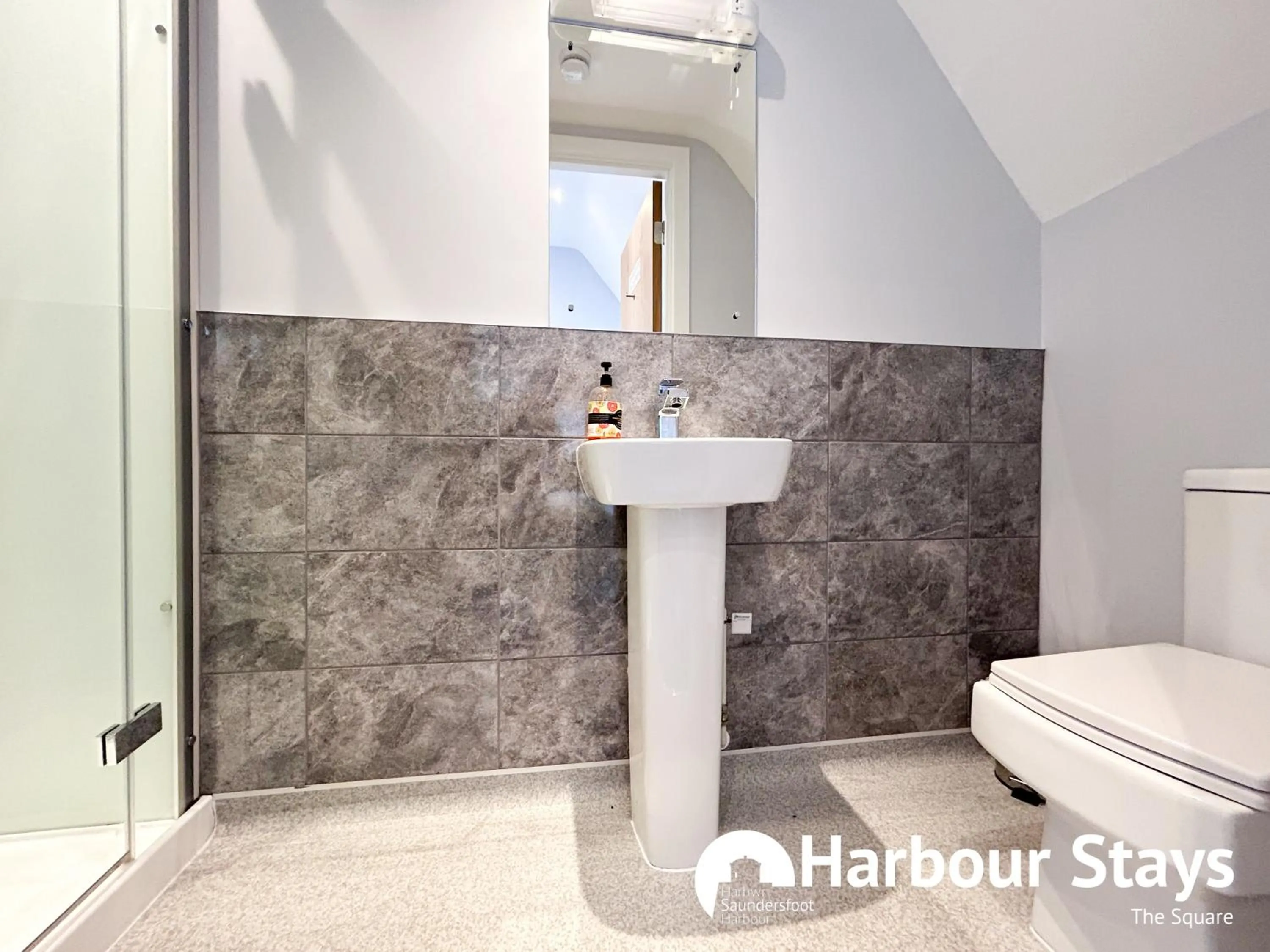 Bathroom in Harbour Stays at Ocean Square