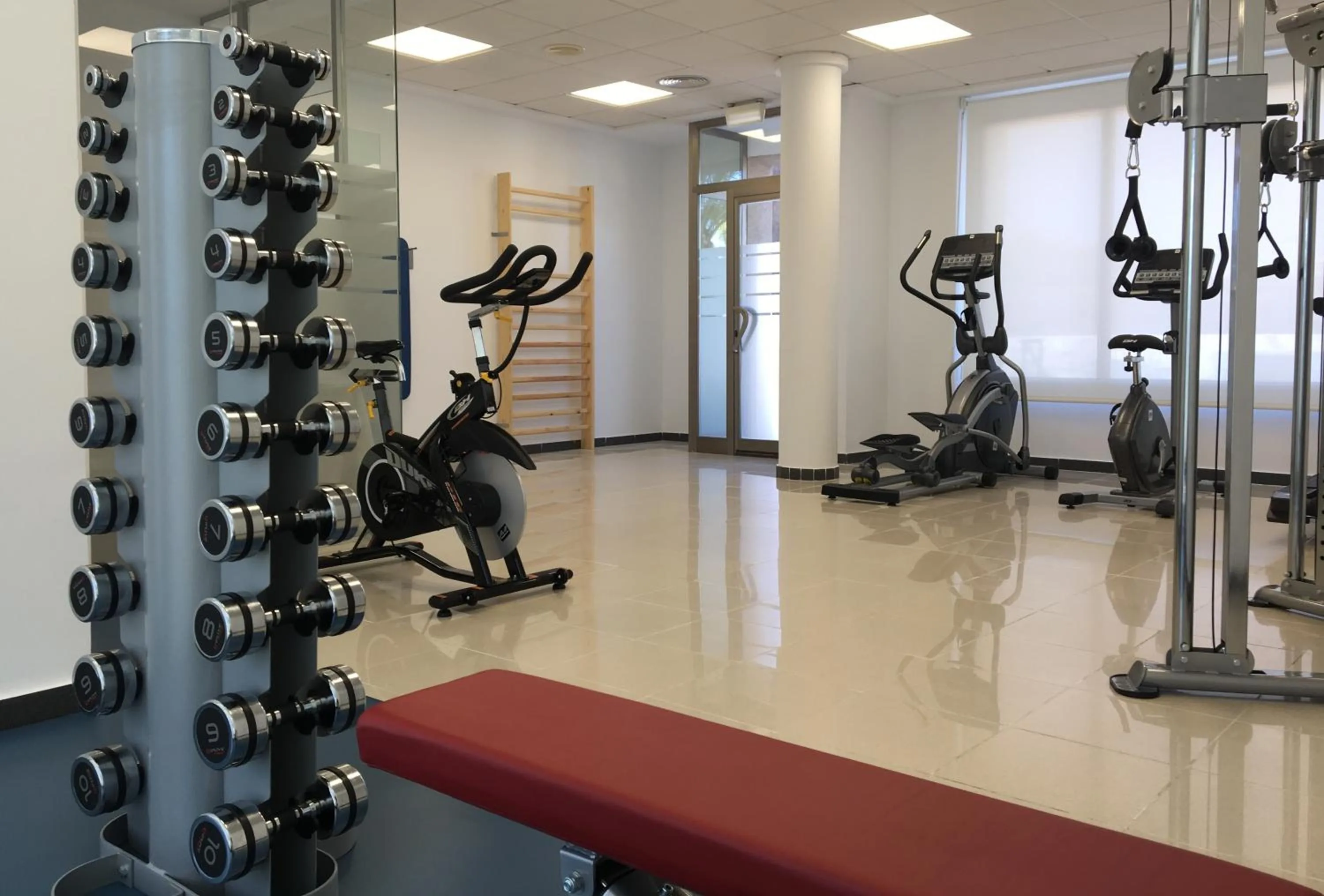 Fitness centre/facilities in AGH Canet