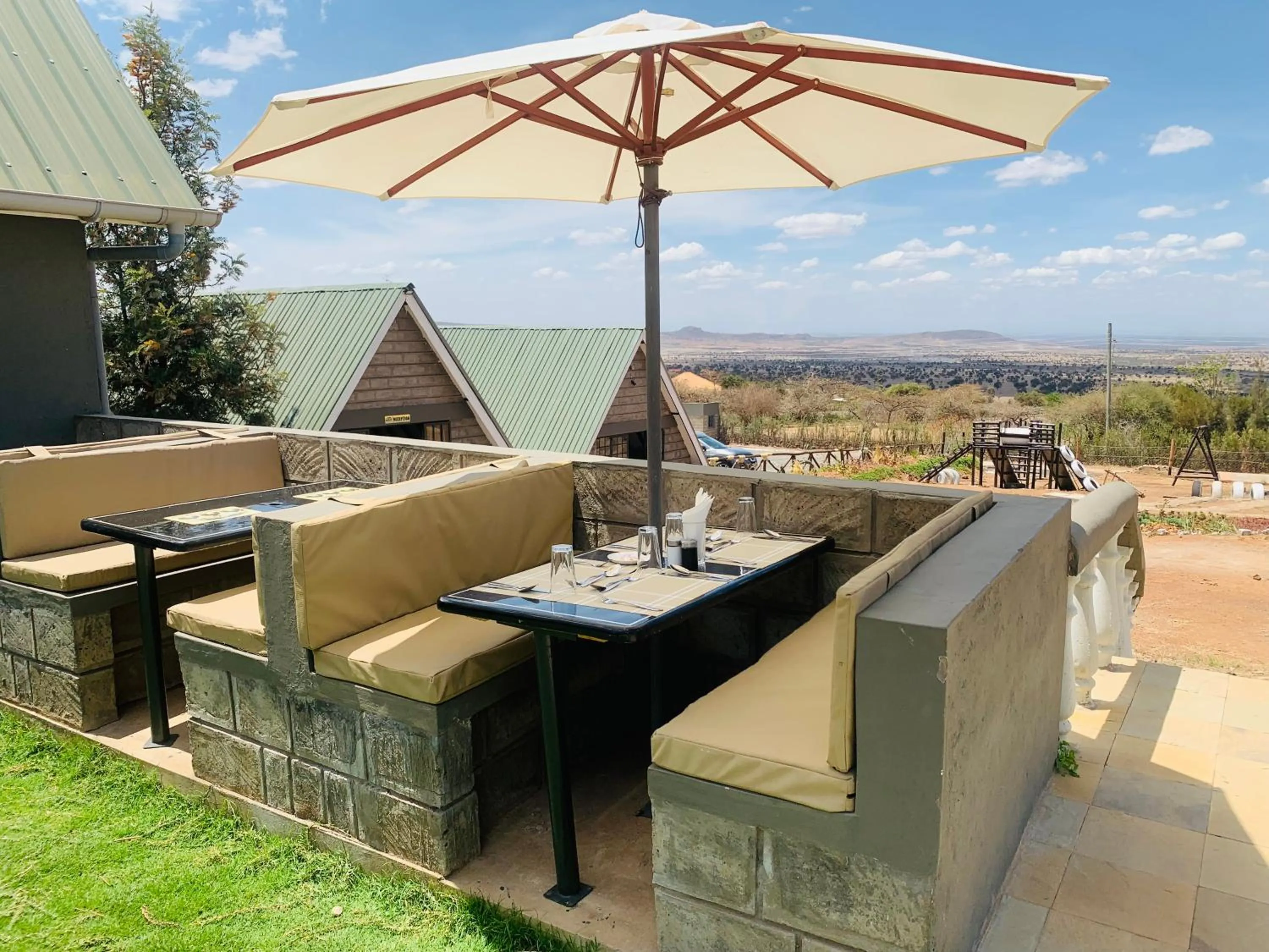 Patio in Outback Kenya Lodge