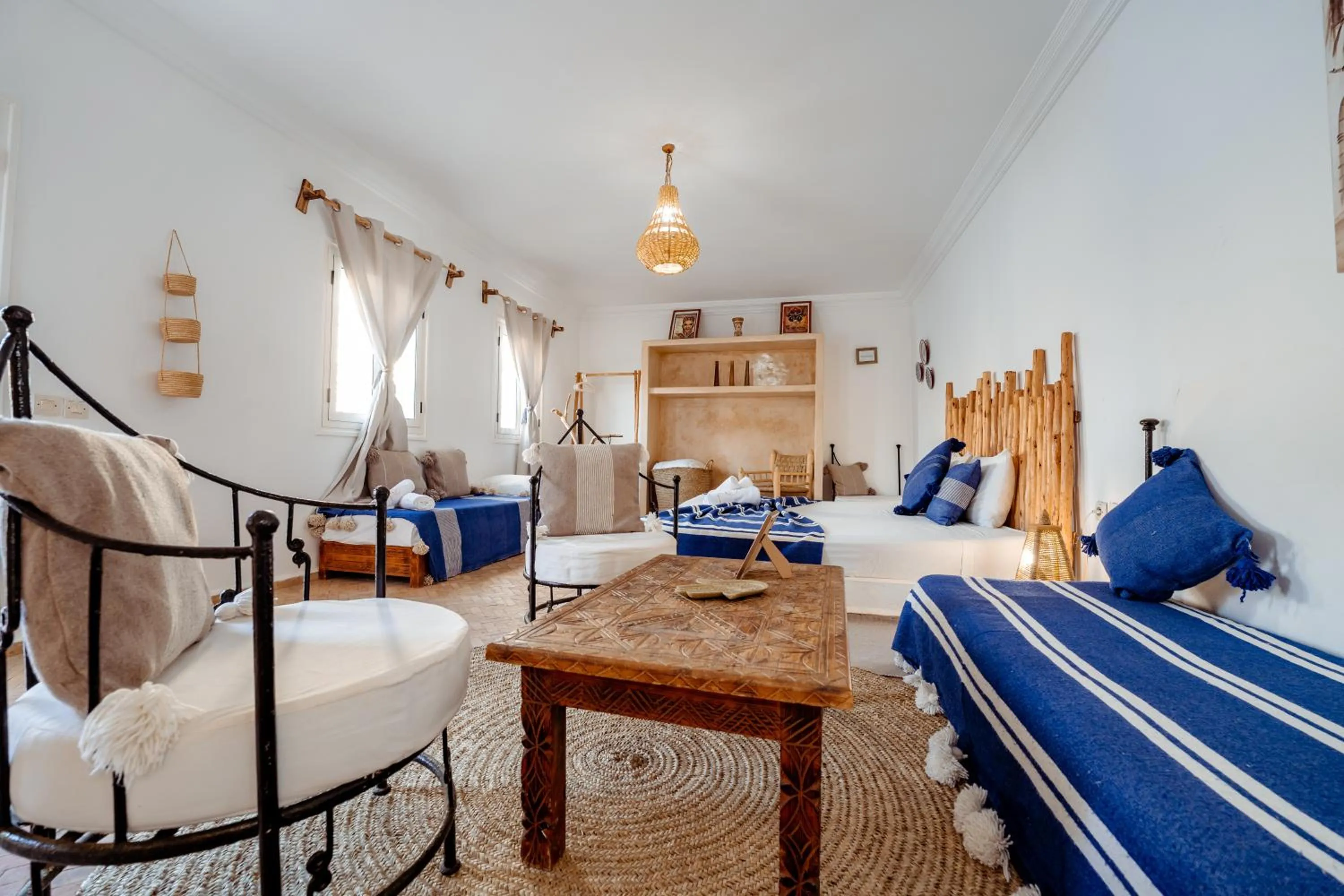 Living room, Bed in RIAD AMANA