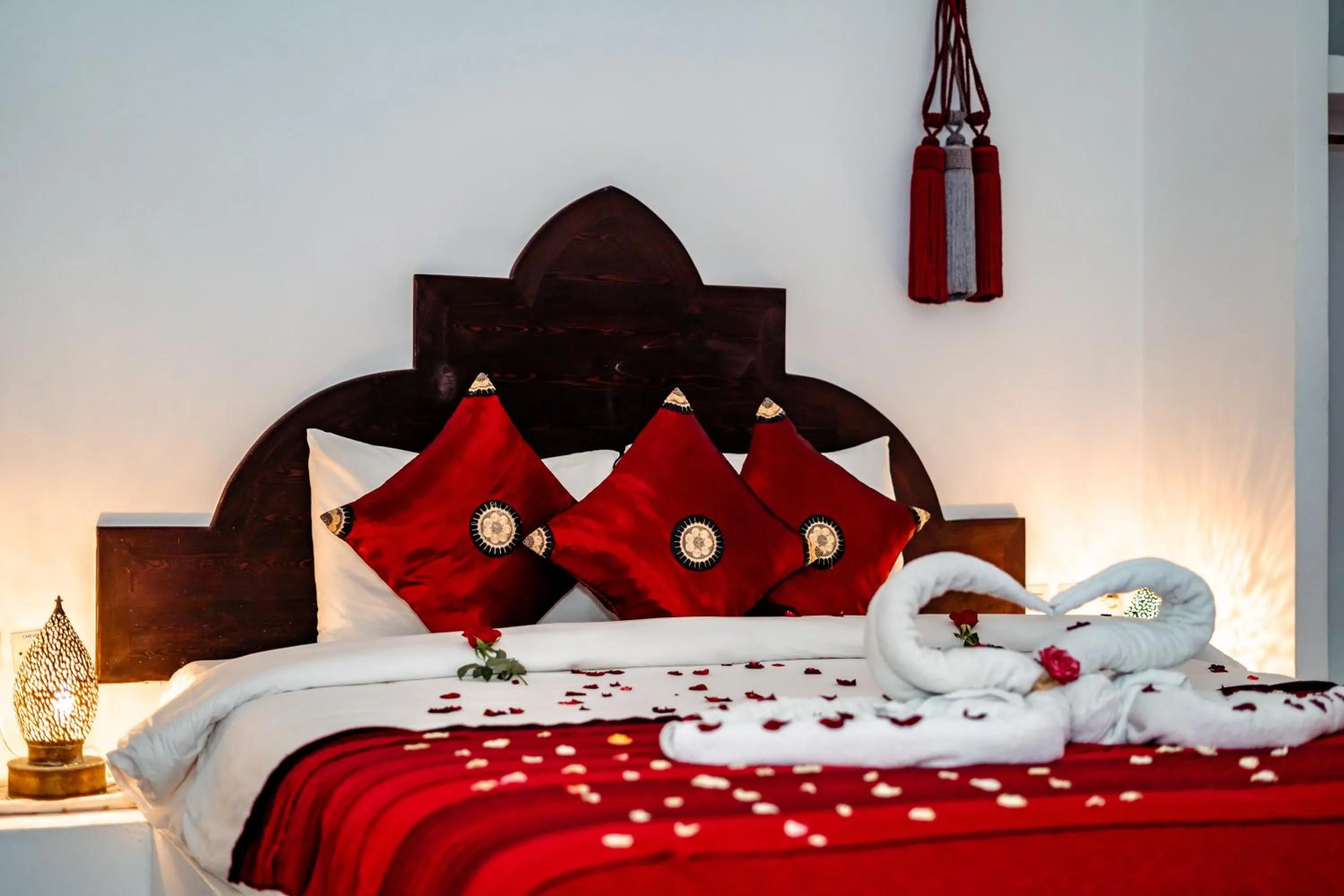 Bed in RIAD AMANA