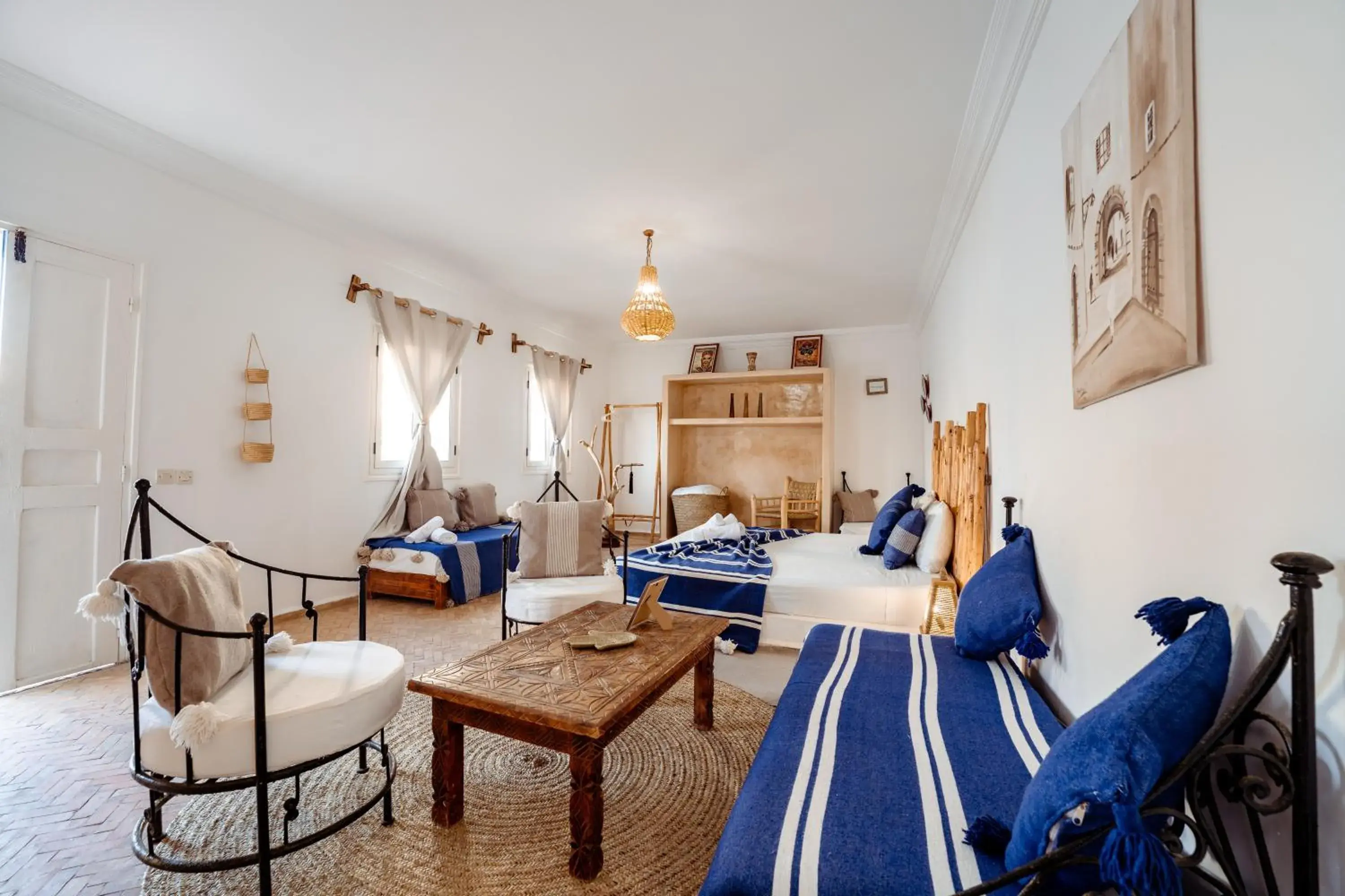 Triple Room with Private Bathroom - single occupancy in RIAD AMANA Triple Room with Private Bathroom - single occupancy in RIAD AMANA