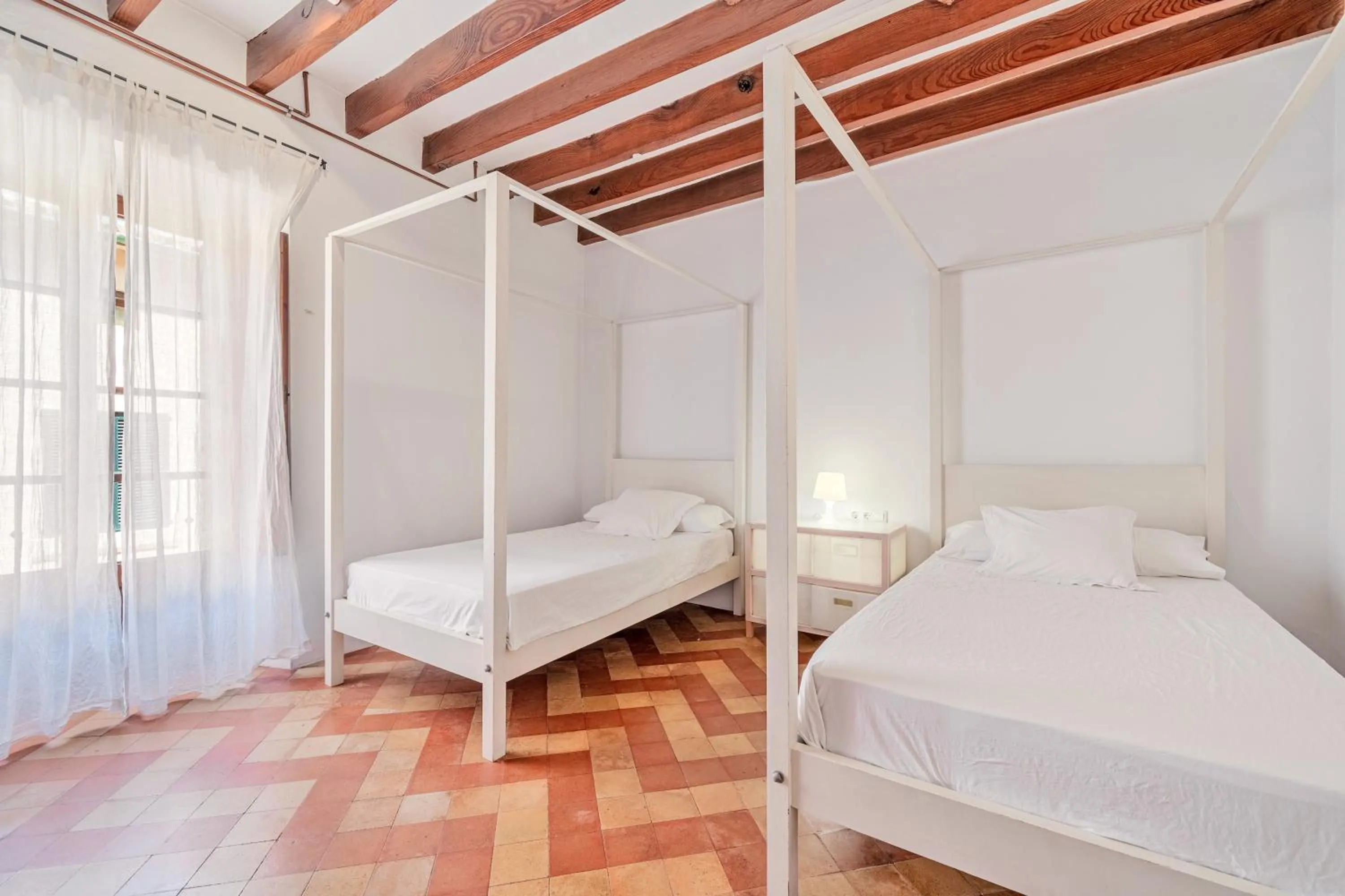 Living room, Bed in Can Felip