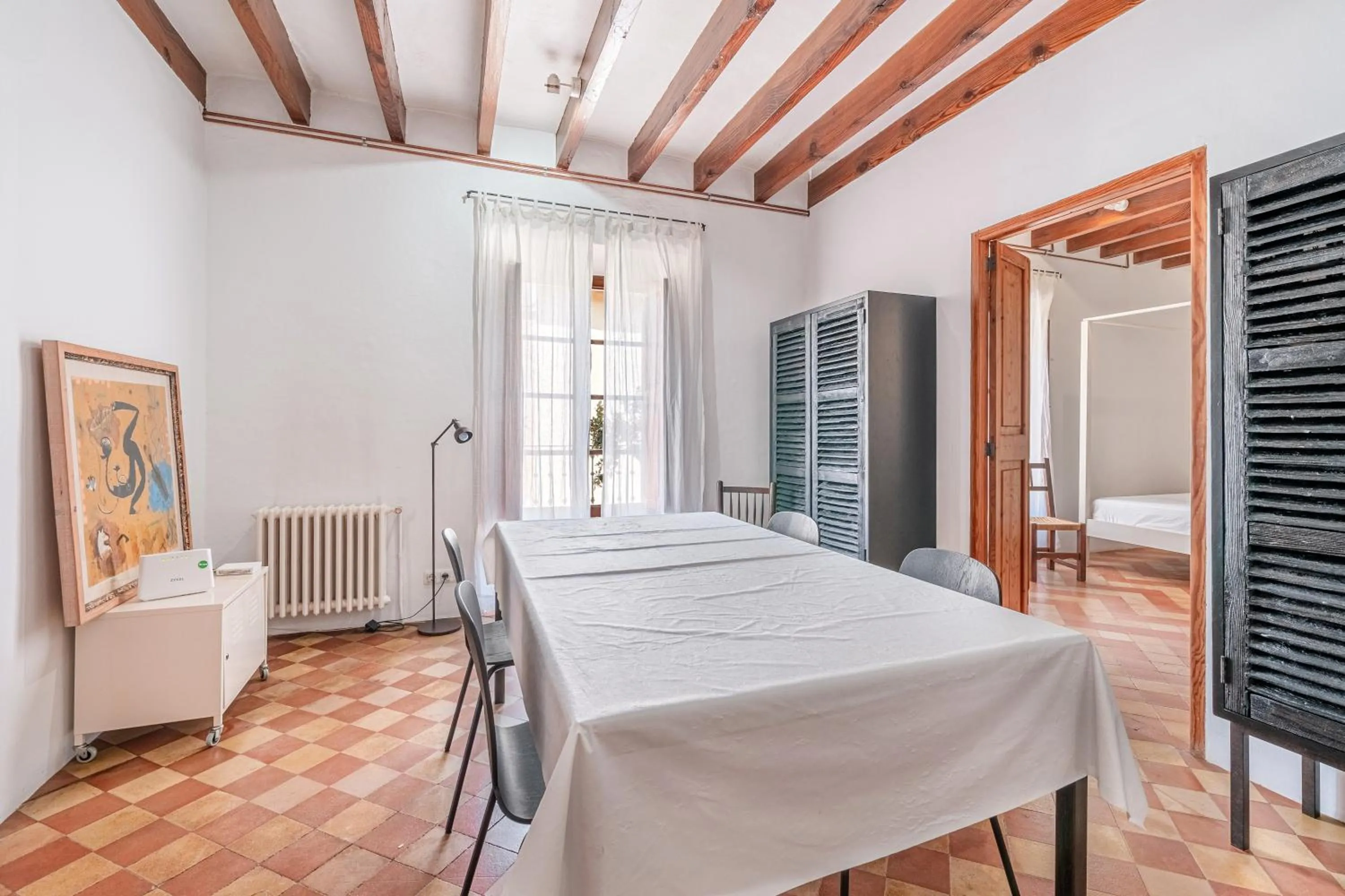 Living room in Can Felip