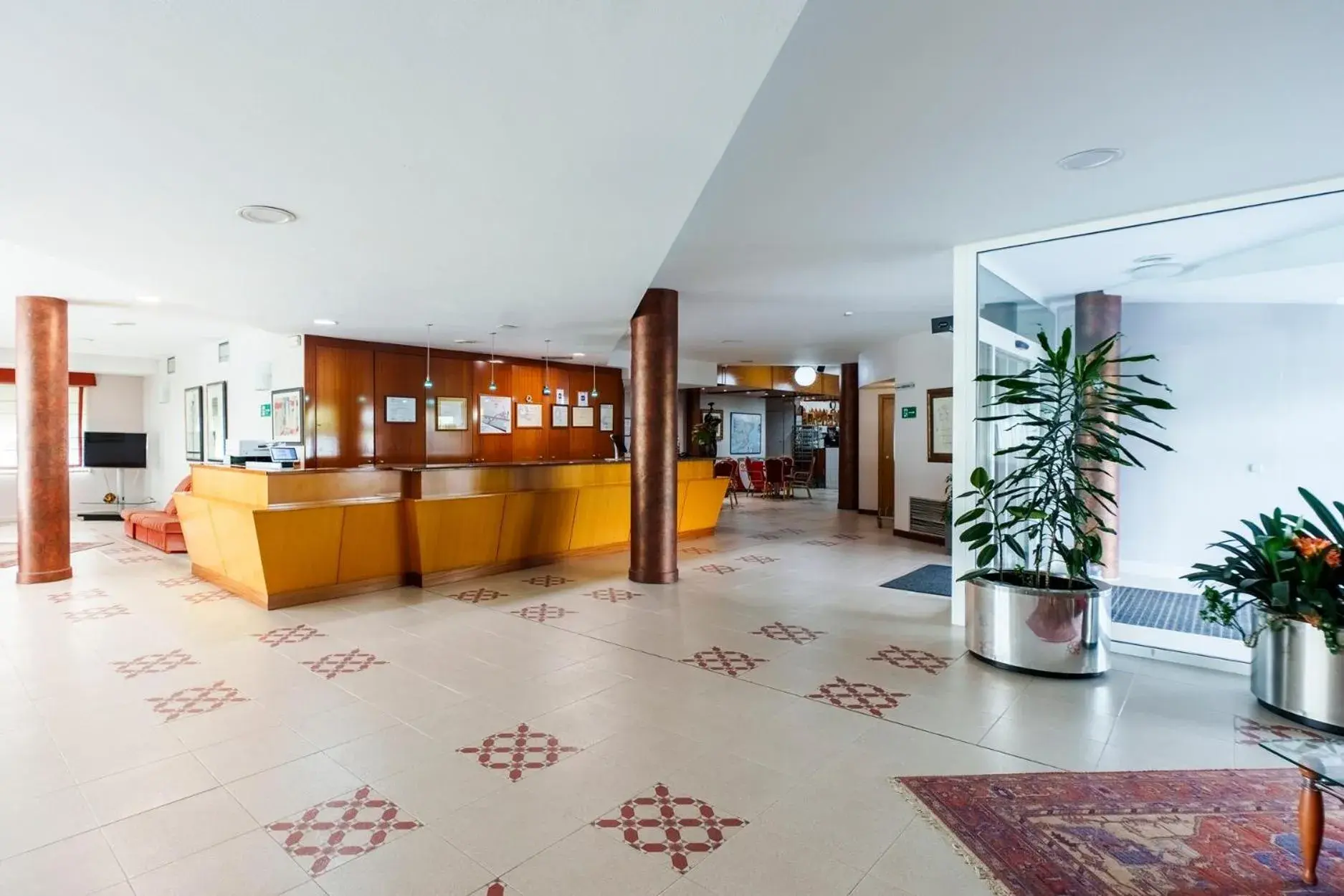 Lobby or reception in Hotel Rey Arturo Burgos Lobby or reception in Hotel Rey Arturo Burgos