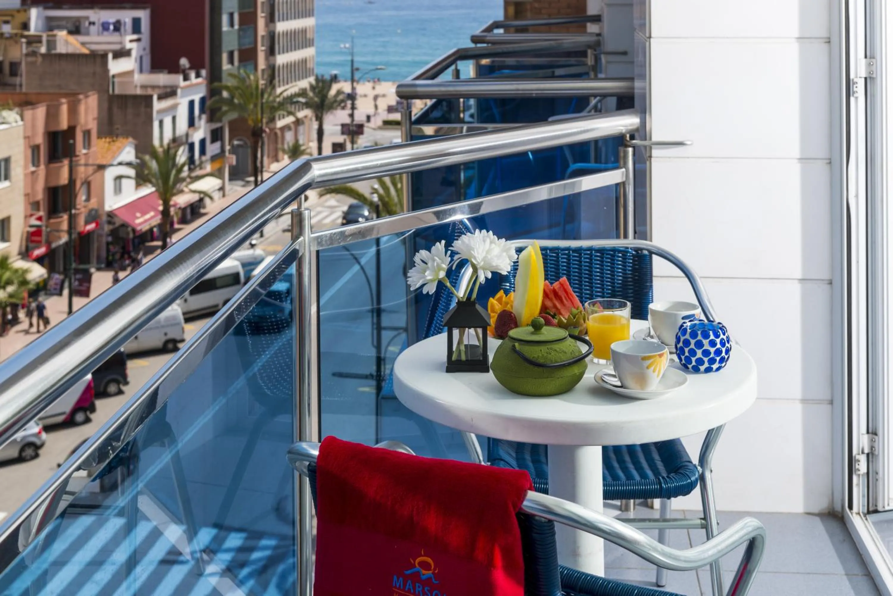 Balcony/Terrace in Apartaments Blau by Marsol