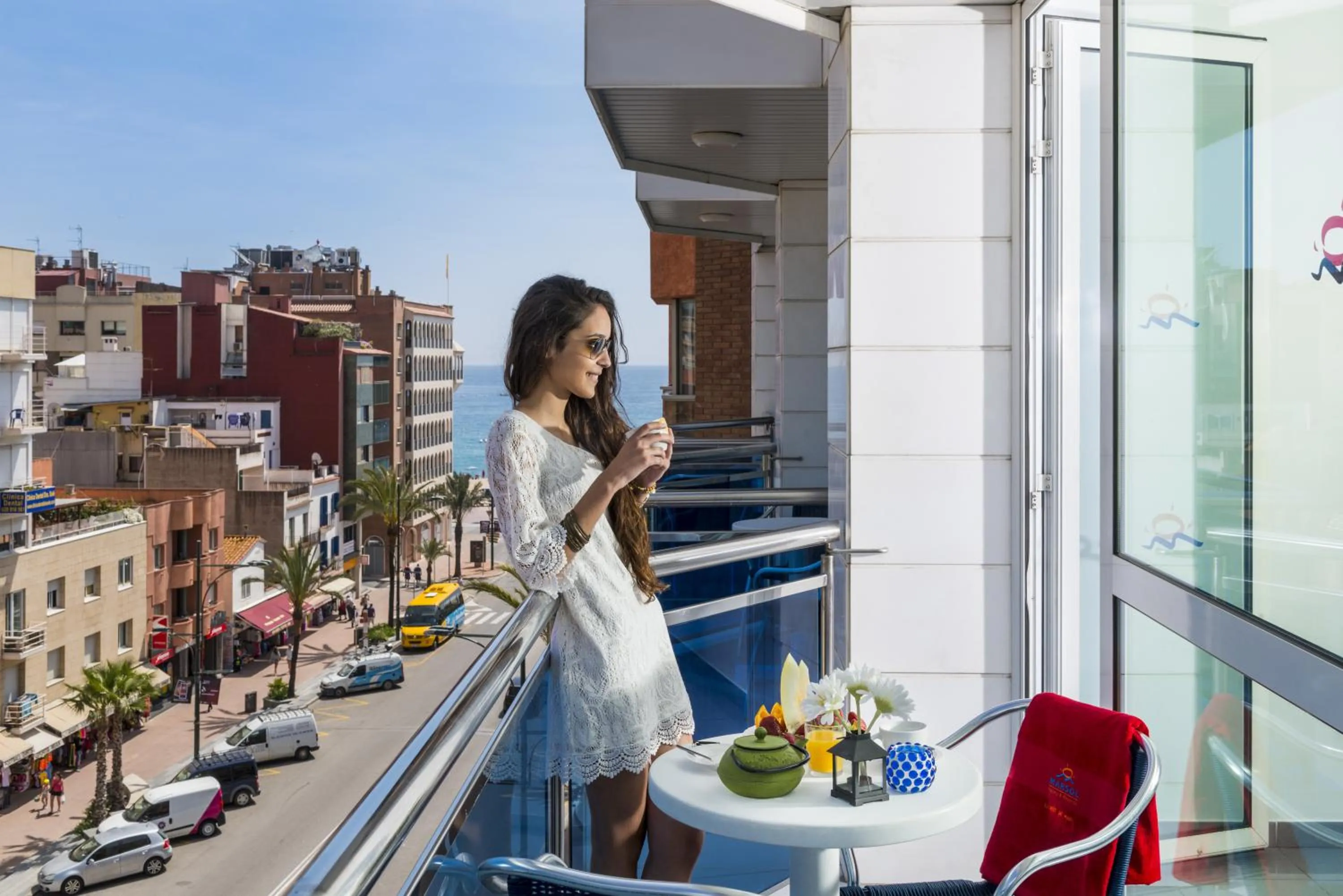 Balcony/Terrace in Apartaments Blau by Marsol