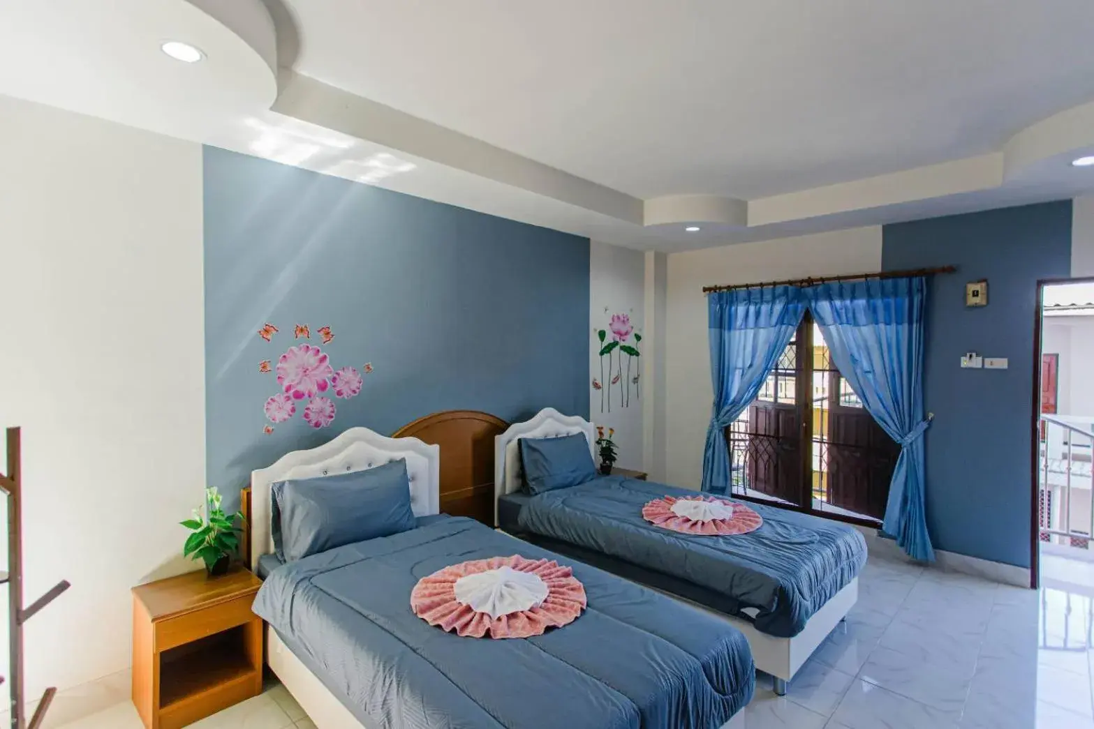 Bed in Pailin Hill Hotel Patong Bed in Pailin Hill Hotel Patong