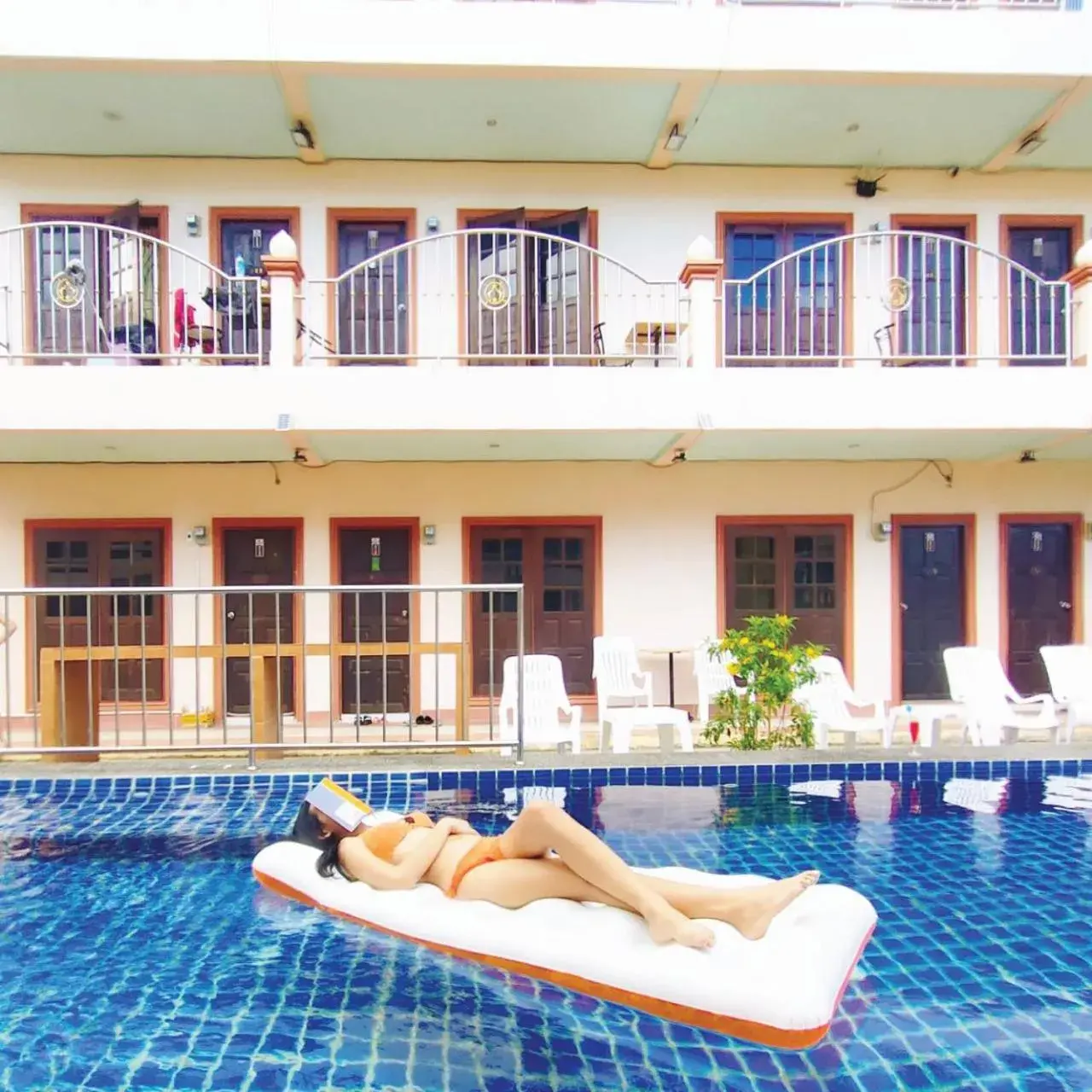 Swimming pool in Pailin Hill Hotel Patong Swimming pool in Pailin Hill Hotel Patong