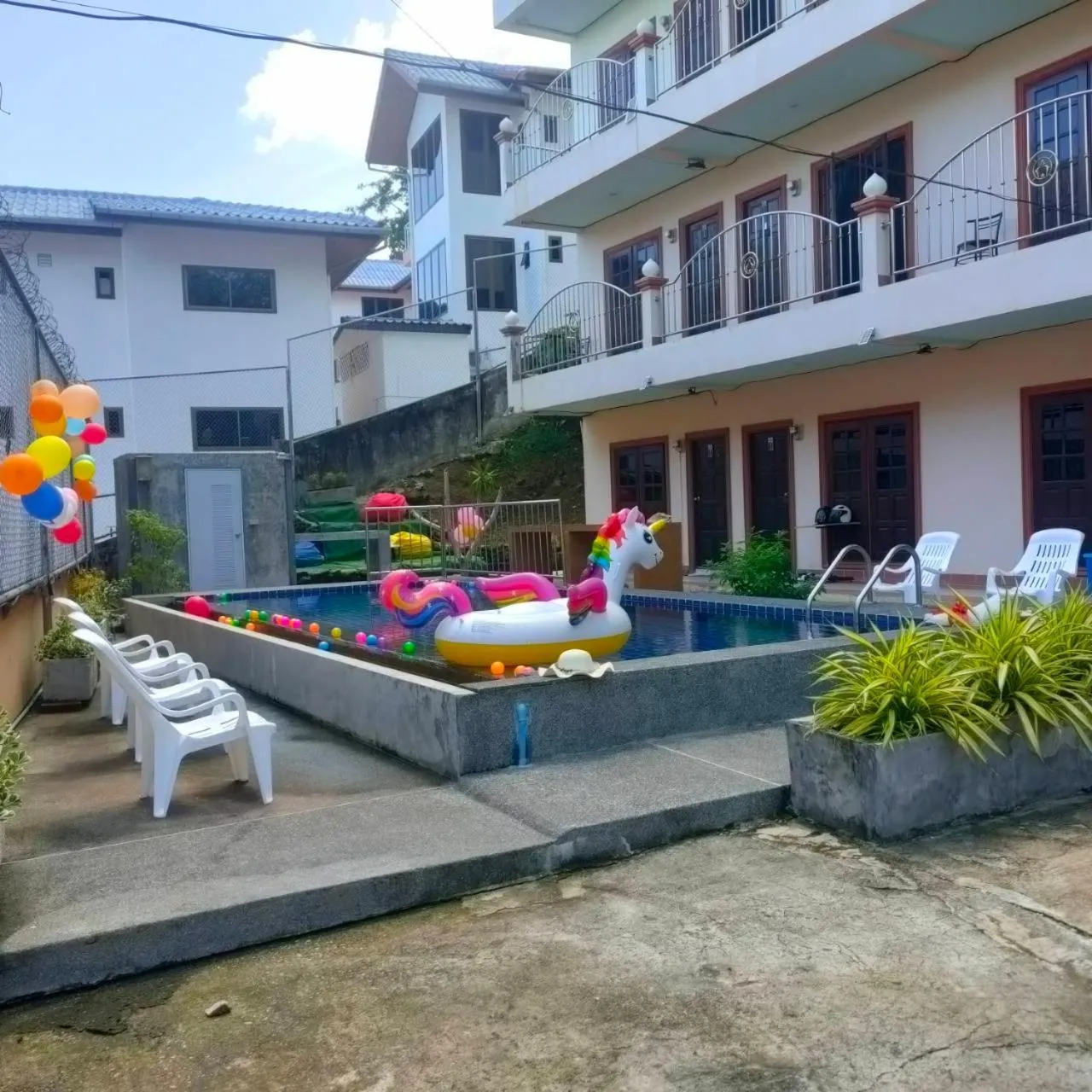 Property building in Pailin Hill Hotel Patong