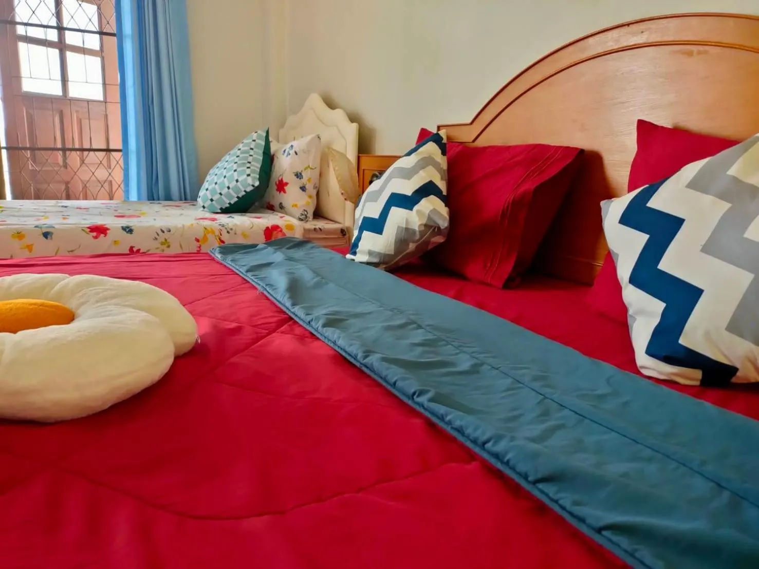 Bed in Pailin Hill Hotel Patong