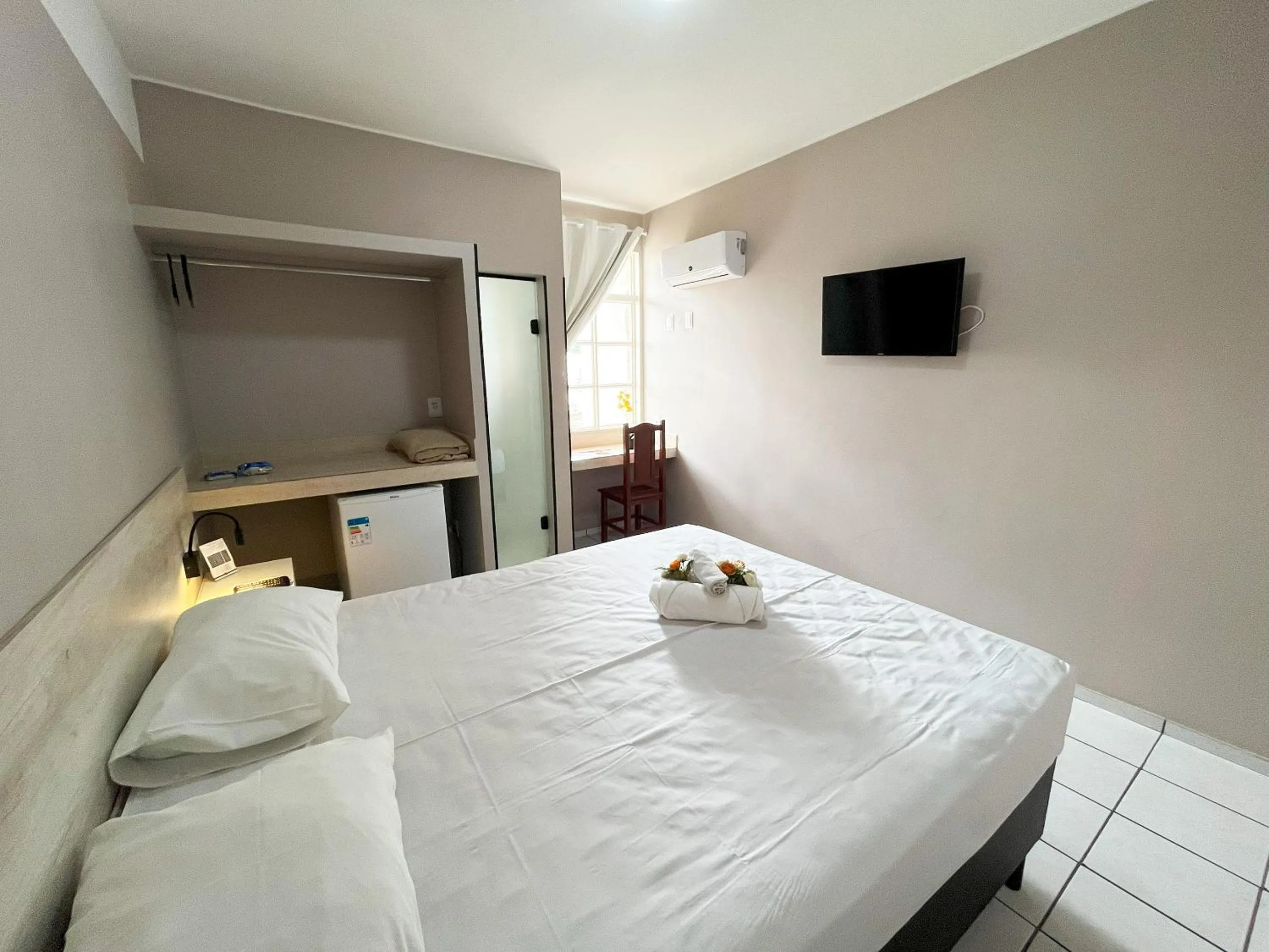 Bed in Europa Hotel Brasília by Bsb Inn