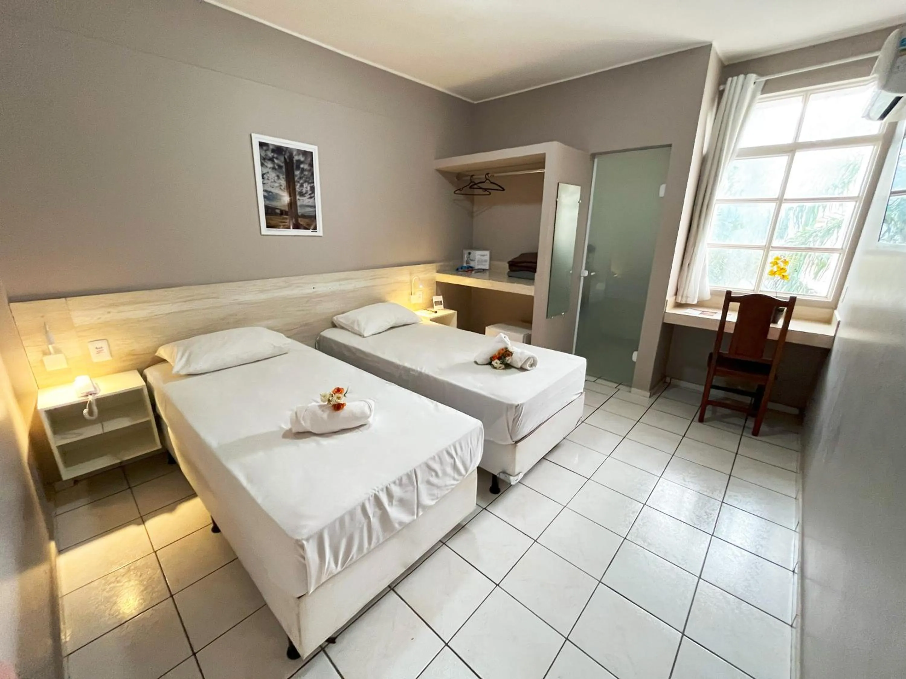 Bed in Europa Hotel Brasília by Bsb Inn