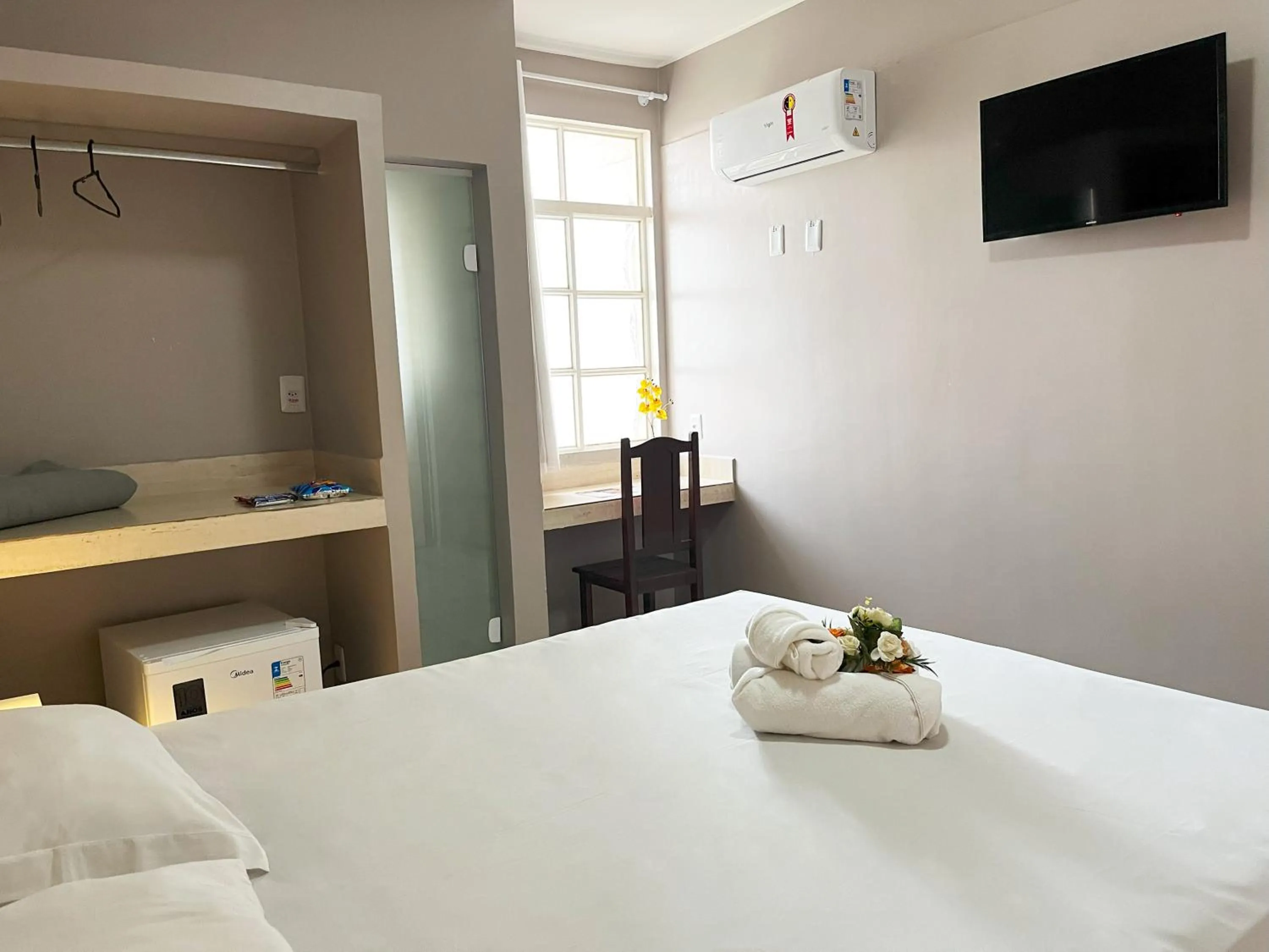 Bed in Europa Hotel Brasília by Bsb Inn