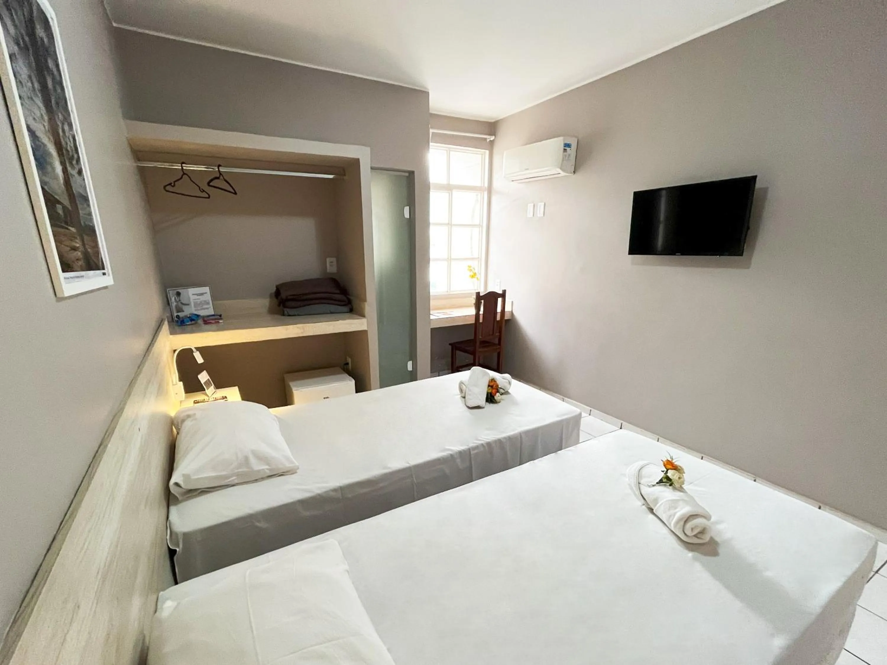 Bed in Europa Hotel Brasília by Bsb Inn