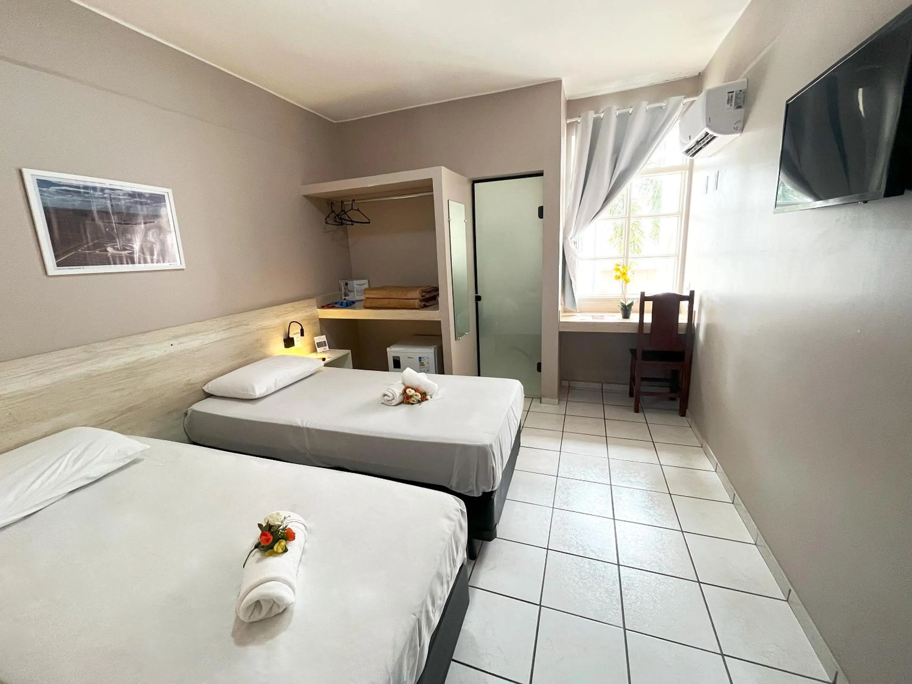 Bed in Europa Hotel Brasília by Bsb Inn