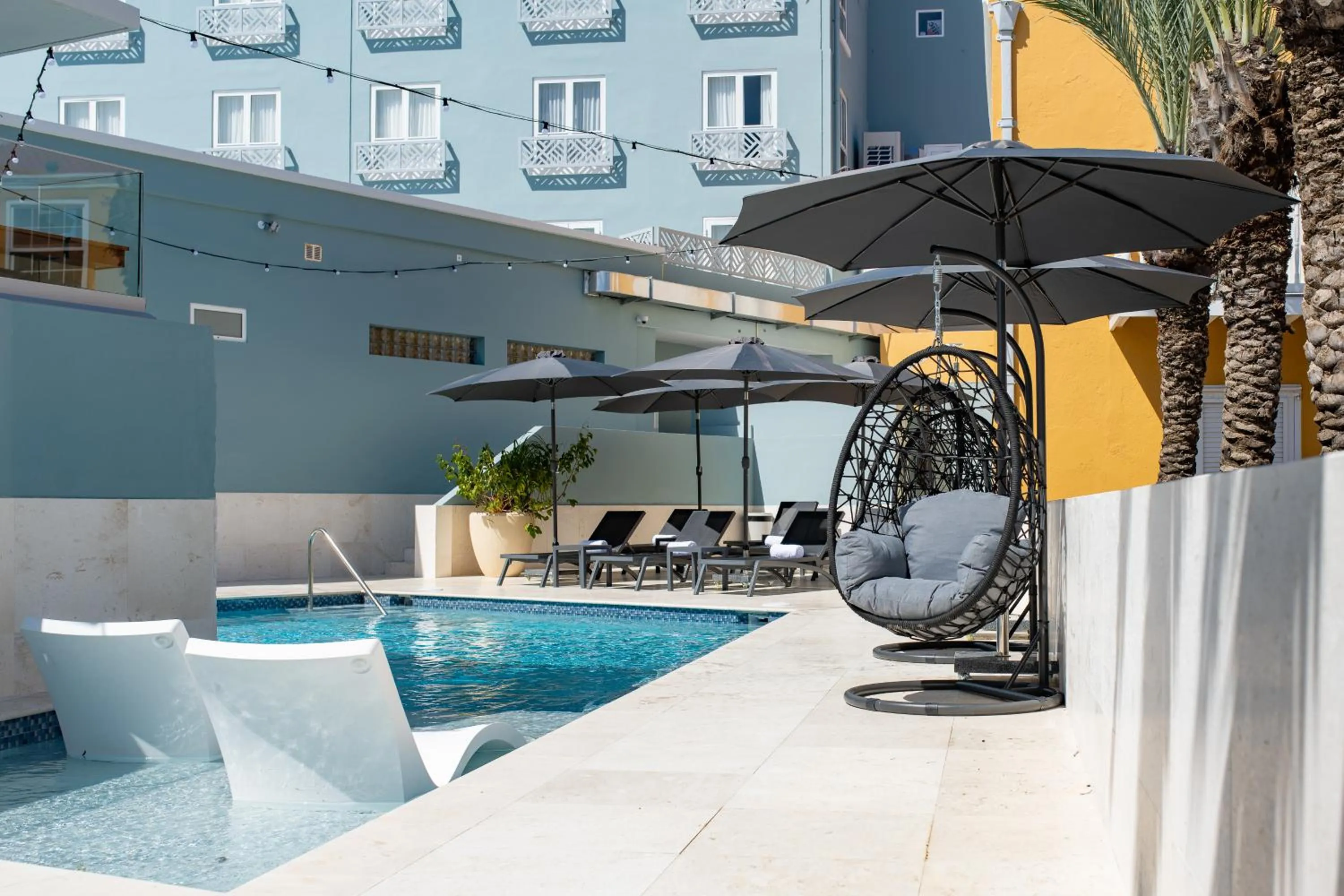 Seating area in Harbor Hotel & Casino Curacao