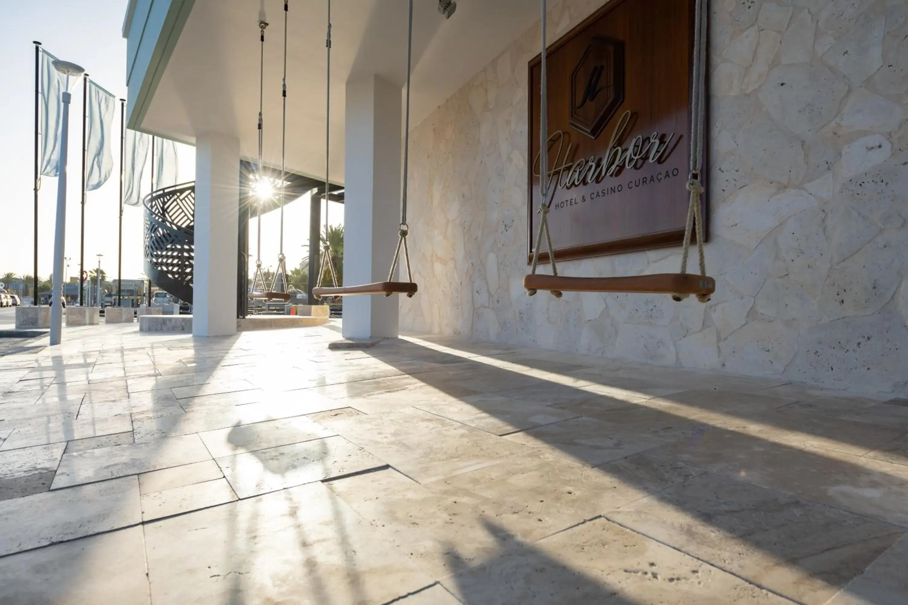 Property building in Harbor Hotel & Casino Curacao Property building in Harbor Hotel & Casino Curacao