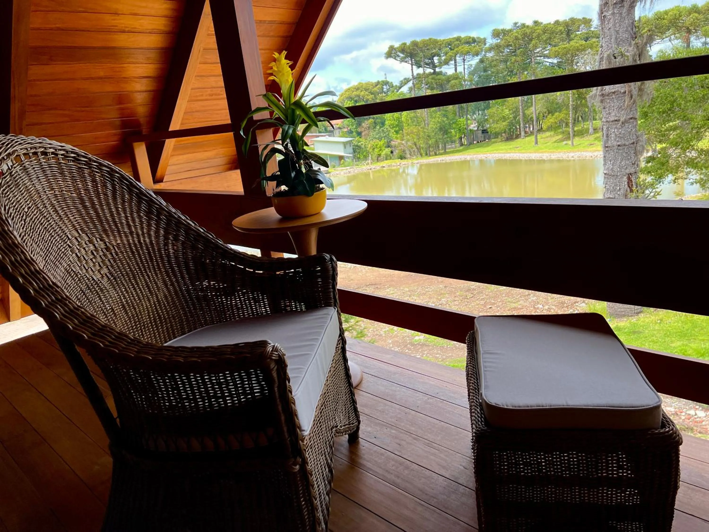 Balcony/Terrace in WoodStone Hotel Fazenda