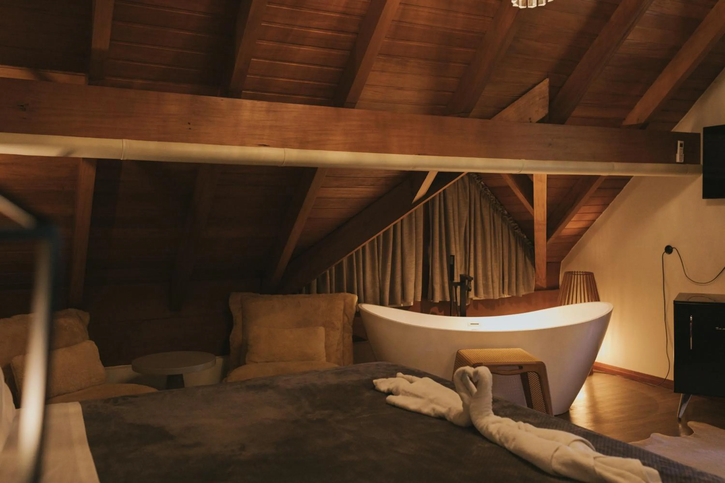 Bath in WoodStone Hotel Fazenda