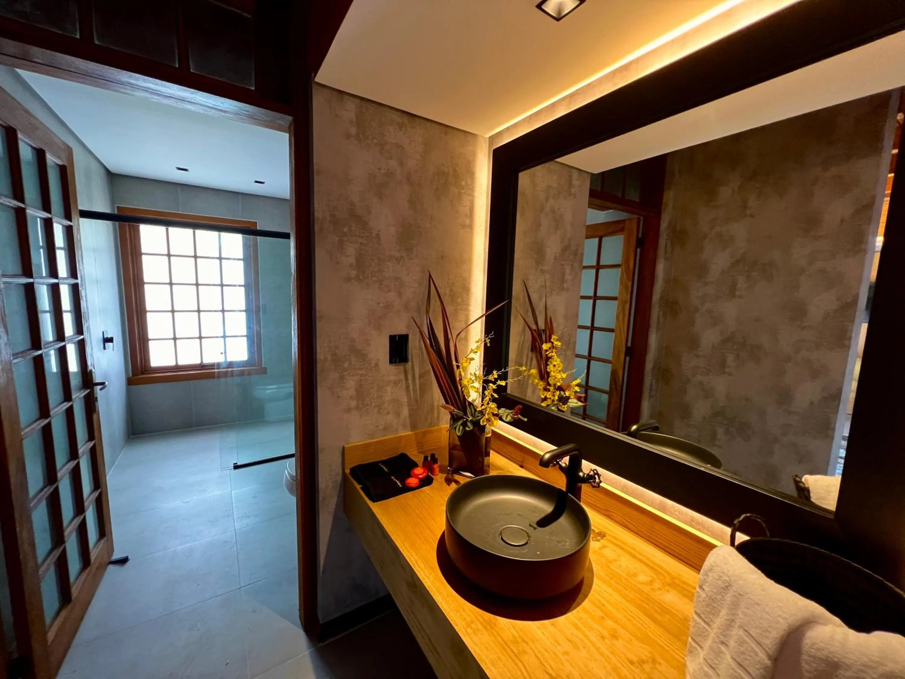 Bathroom in WoodStone Hotel Fazenda