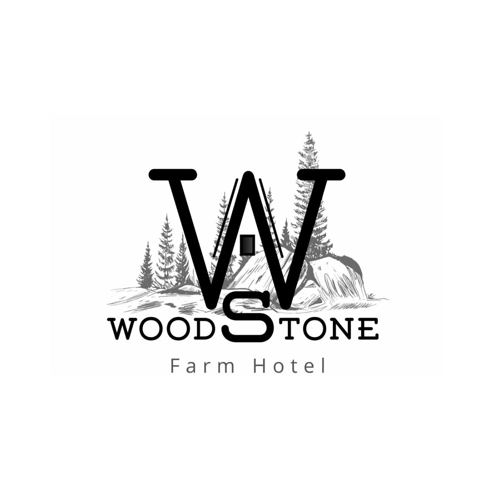 Property logo or sign in WoodStone Hotel Fazenda