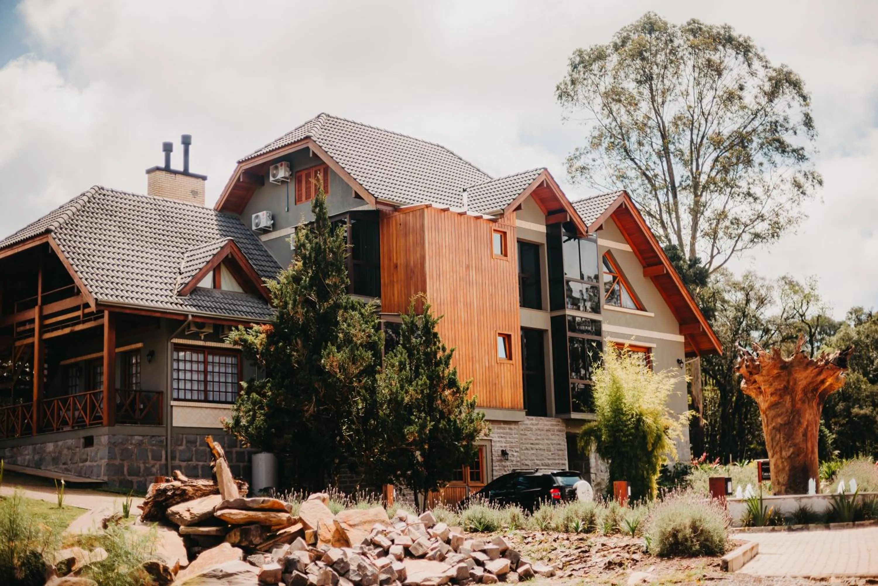 Facade/entrance in WoodStone Hotel Fazenda