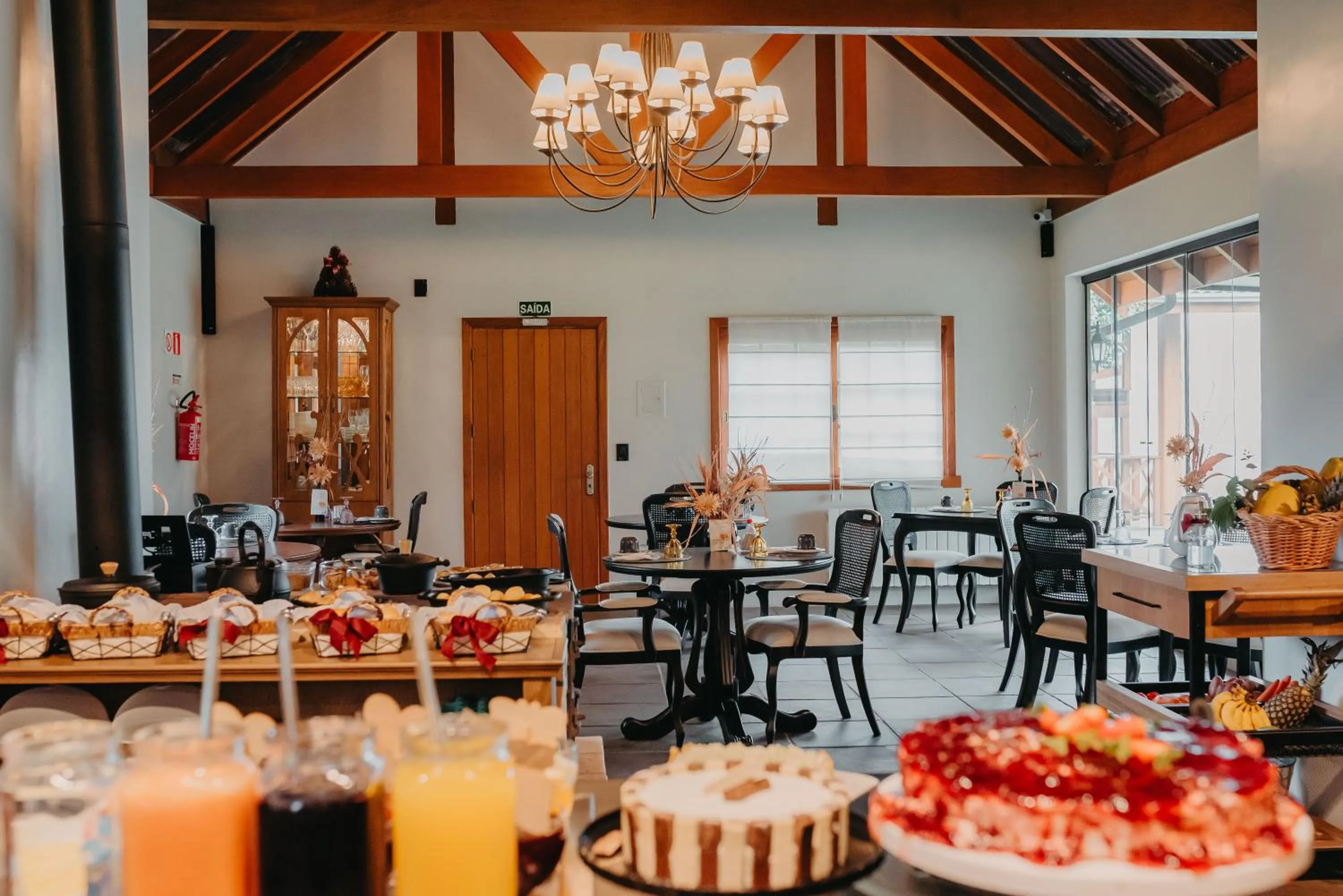 Breakfast in WoodStone Hotel Fazenda