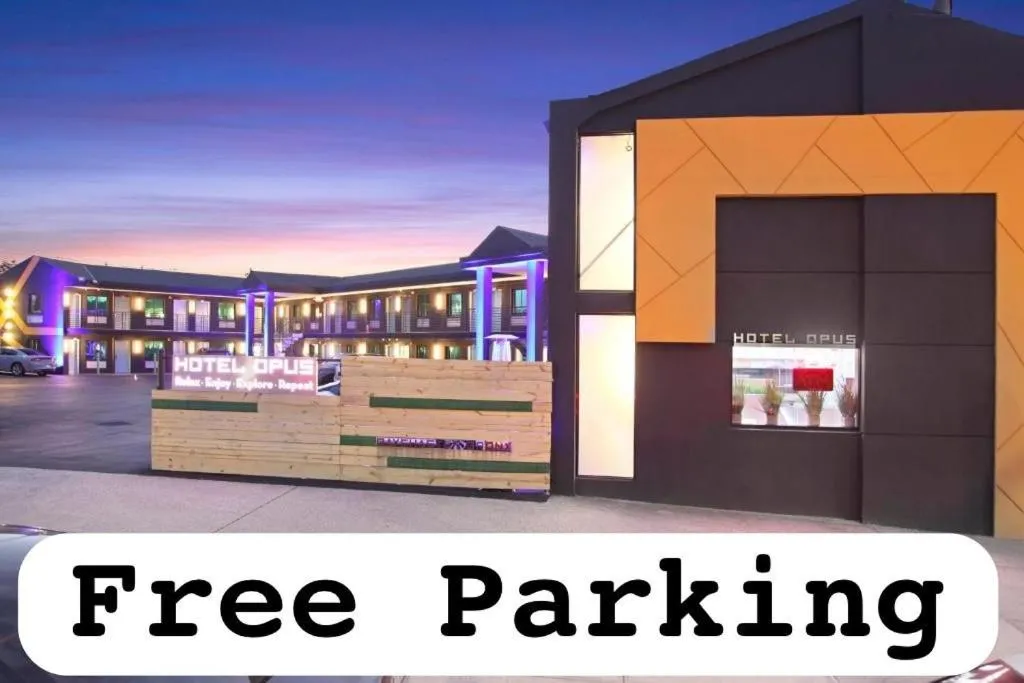 Property logo or sign in Hotel OPUS Bronx Near Bay Plaza Mall