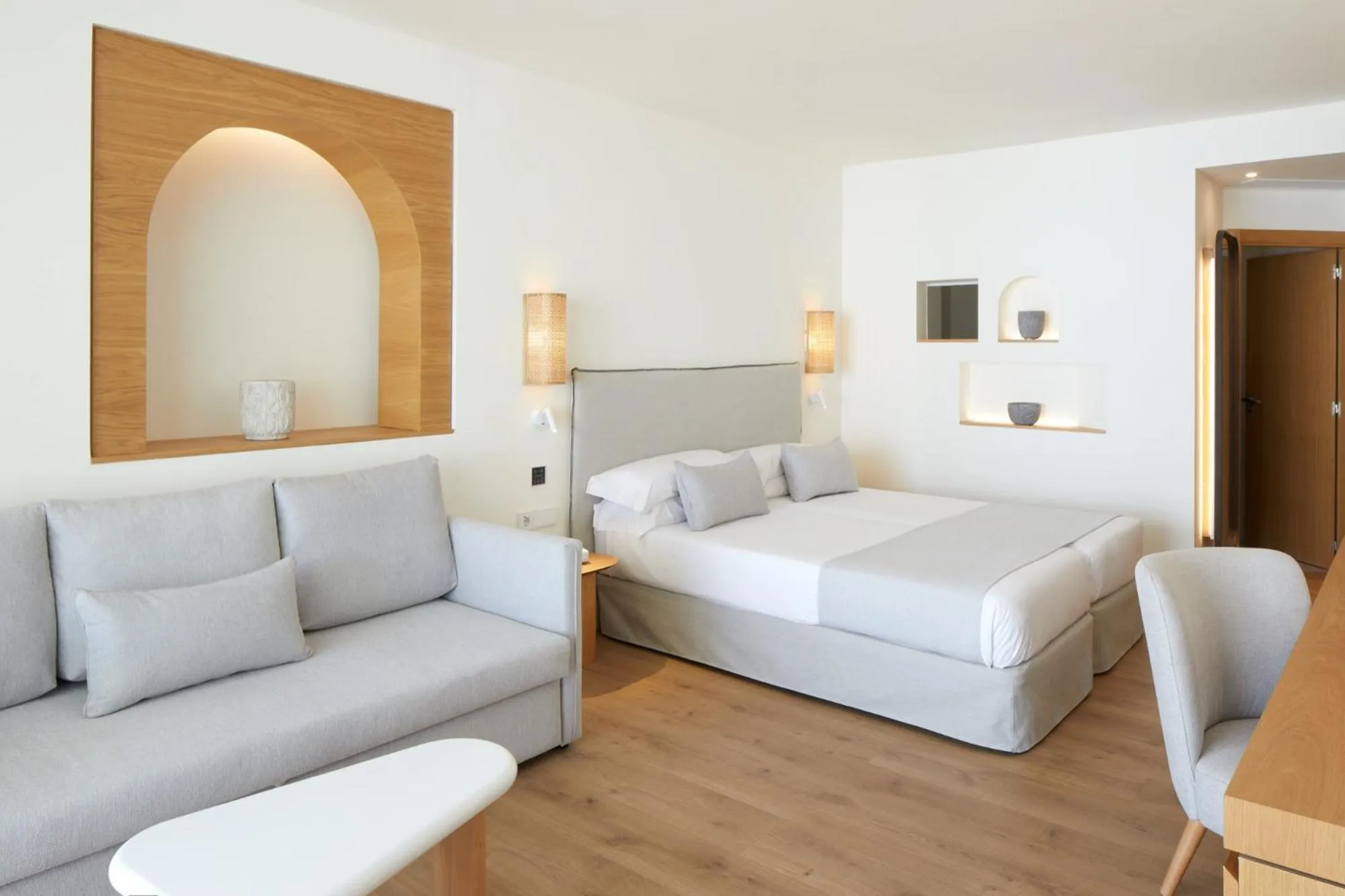 Decorative detail, Bed in Hotel & Spa Blau Parc