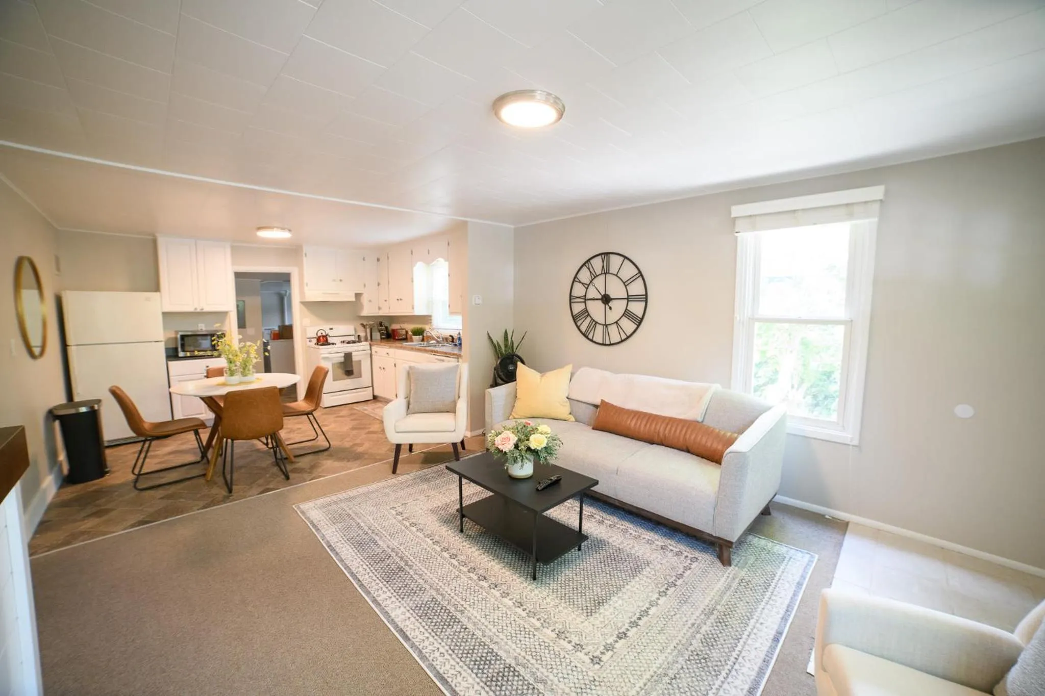 Living room in Adorable and Cozy Bungalow