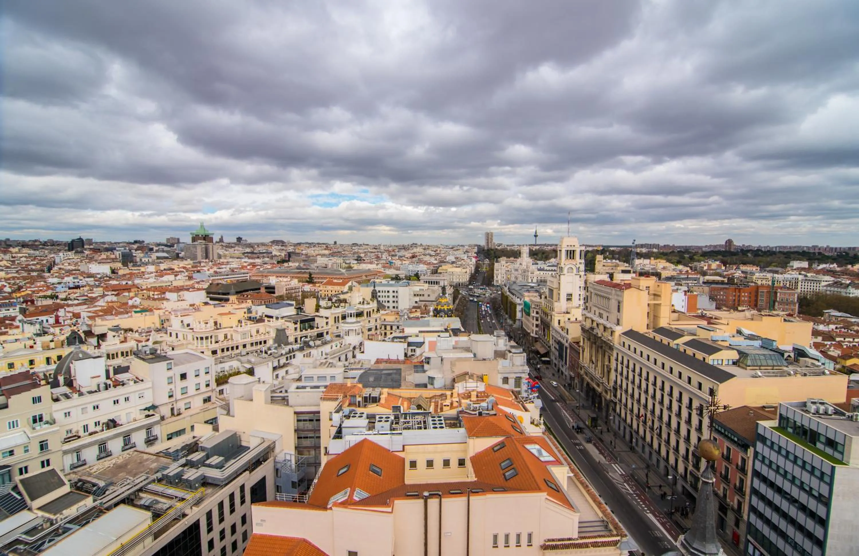 City view in Petit Palace Alcalá