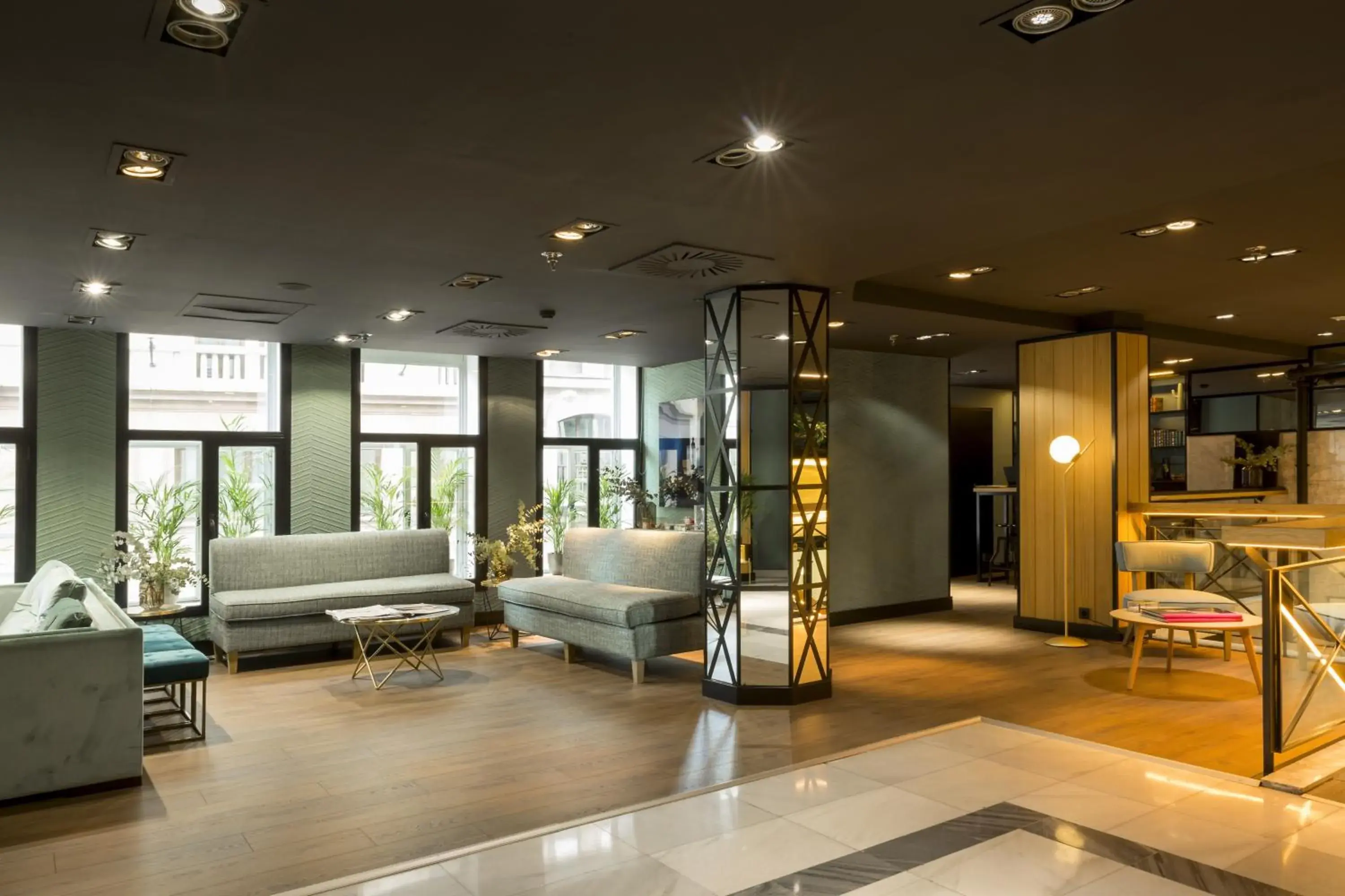 Lobby or reception in Petit Palace Alcalá Lobby or reception in Petit Palace Alcalá