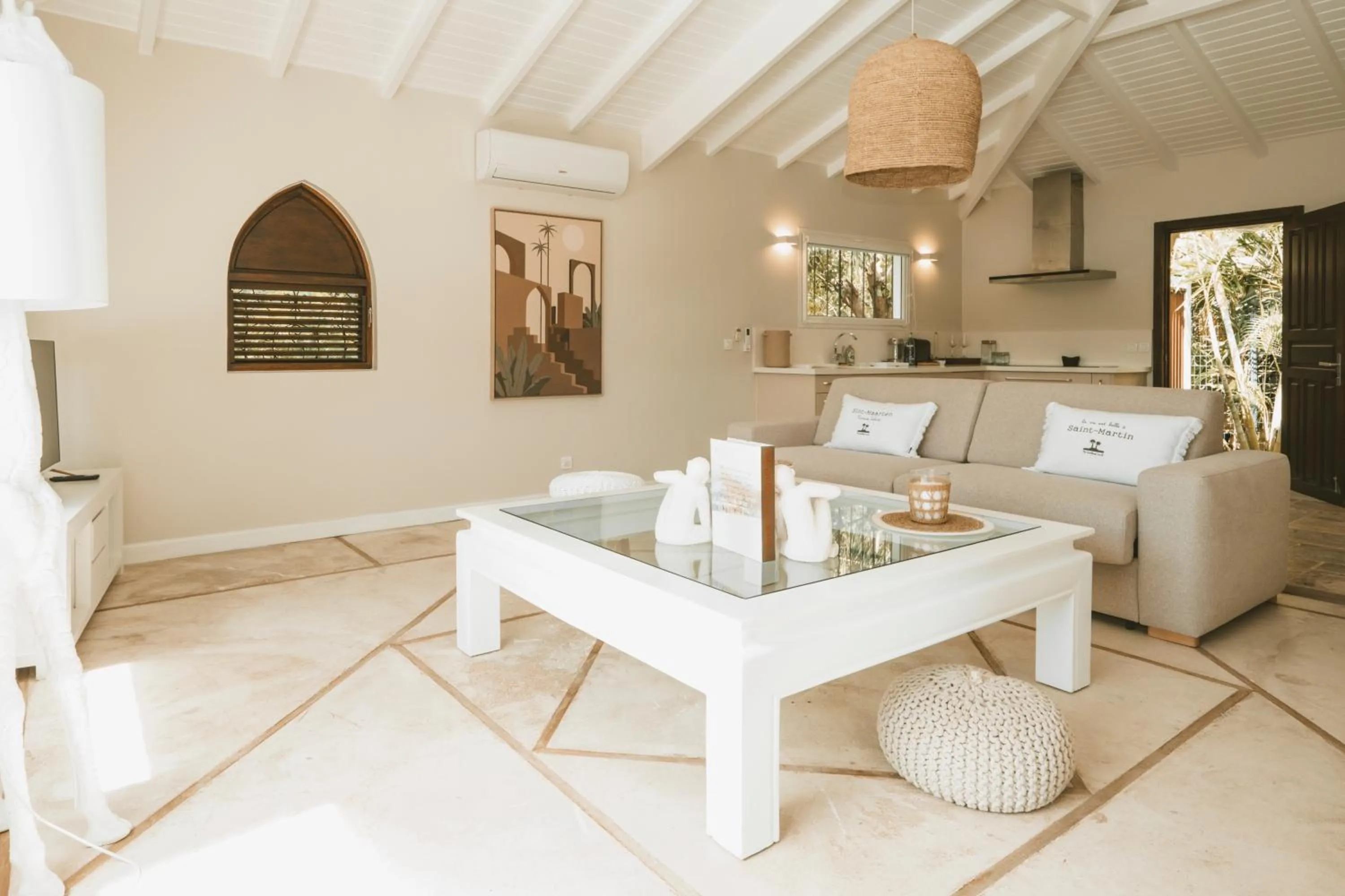 Kitchen or kitchenette in La Villa Hibiscus, Saint Martin