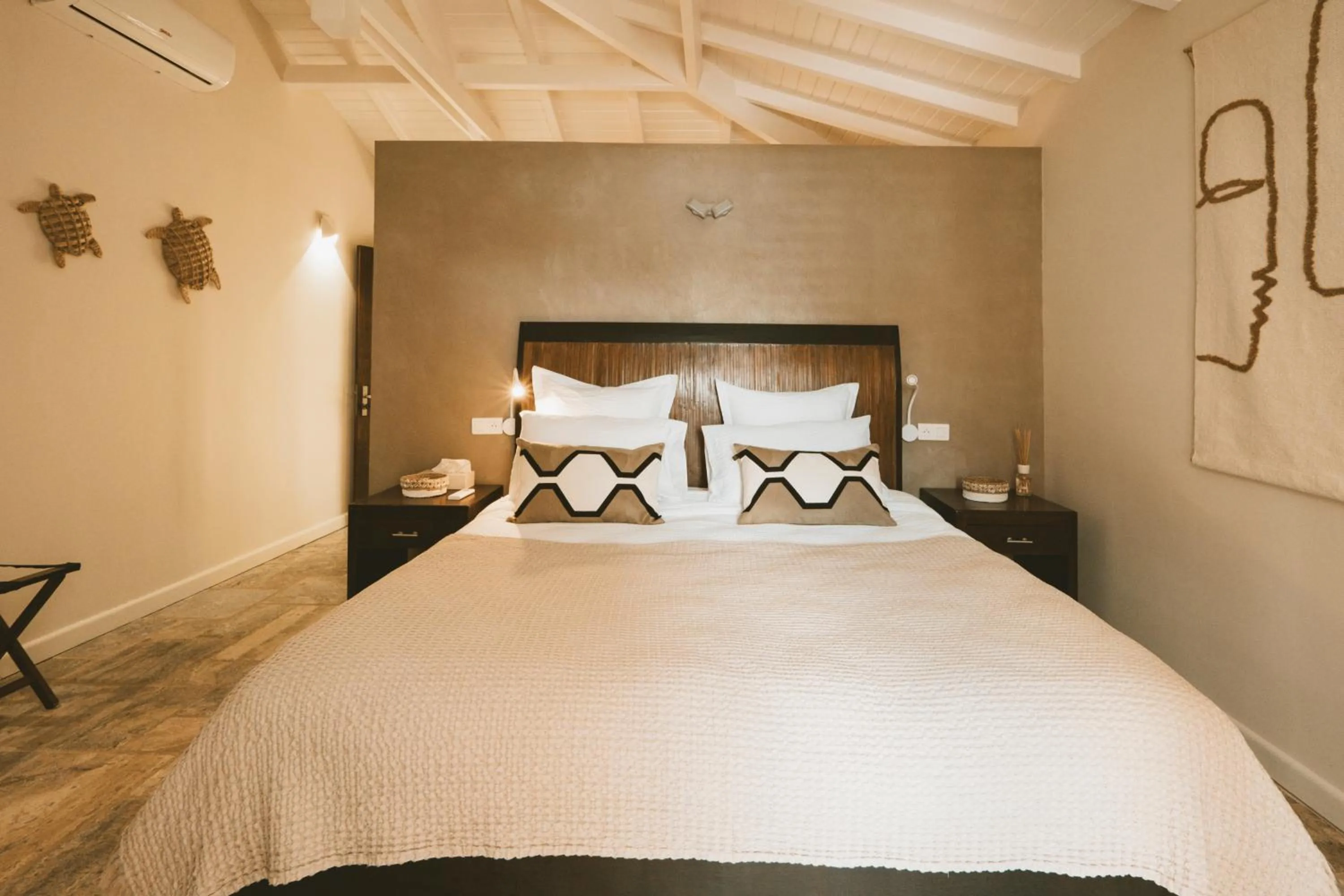 Bed in La Villa Hibiscus, Saint Martin