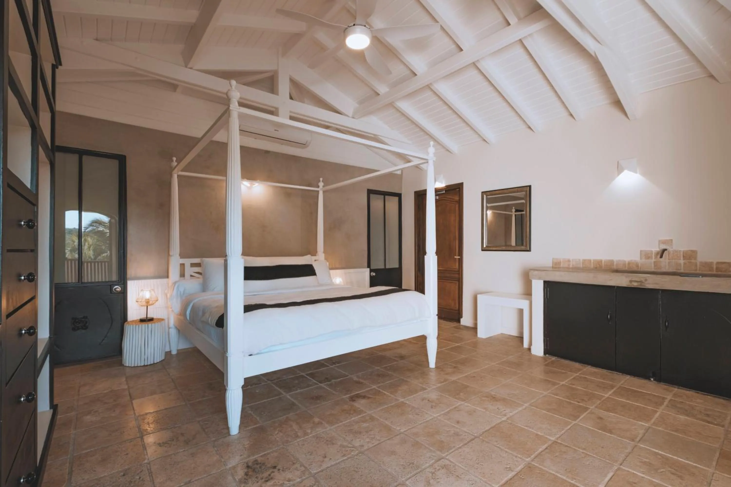 Bed in La Villa Hibiscus, Saint Martin