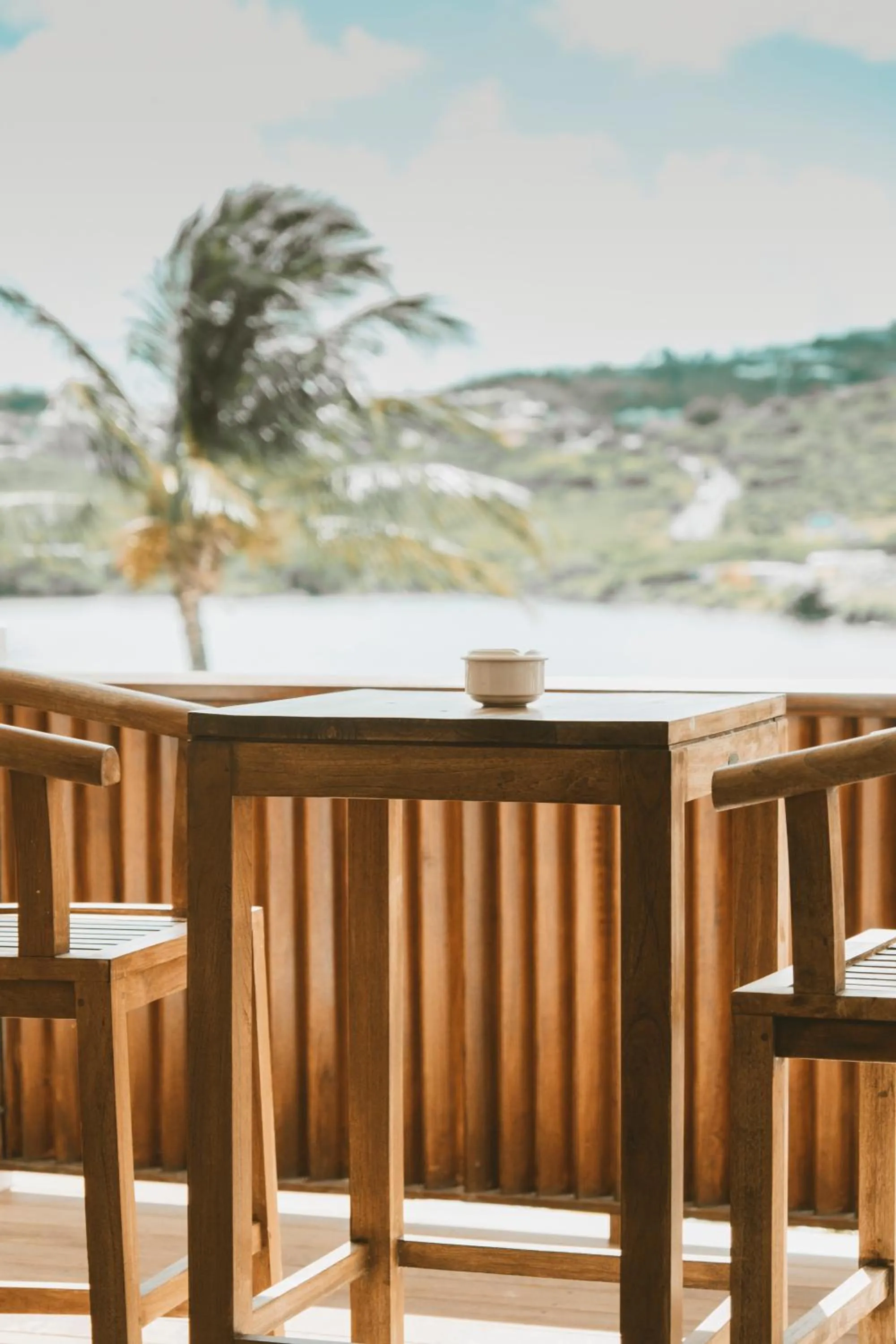 Day in La Villa Hibiscus, Saint Martin