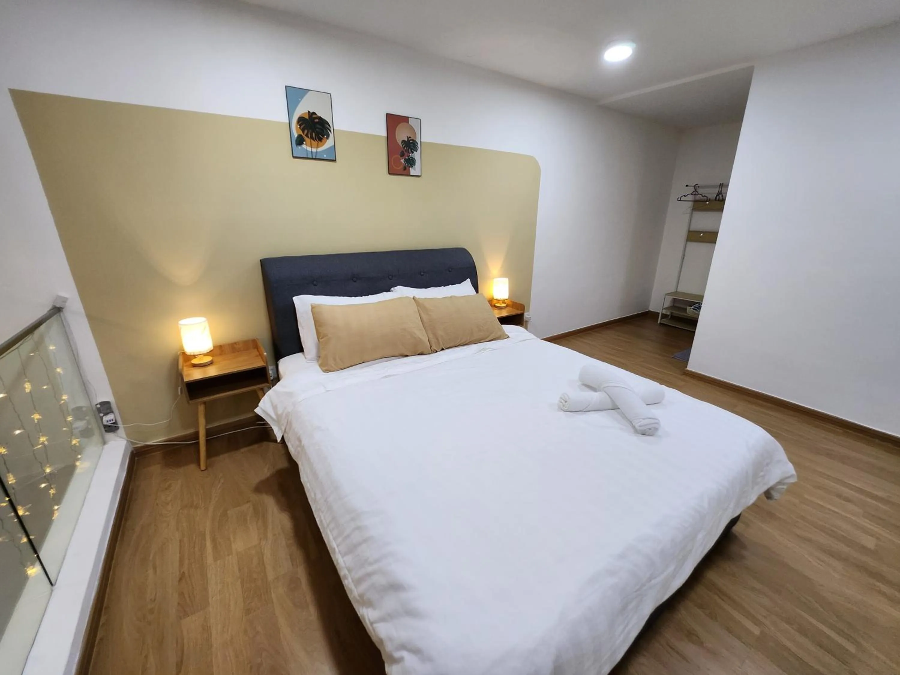 Bedroom, Bed in EkoCheras Duplex Suite by Ohana Home