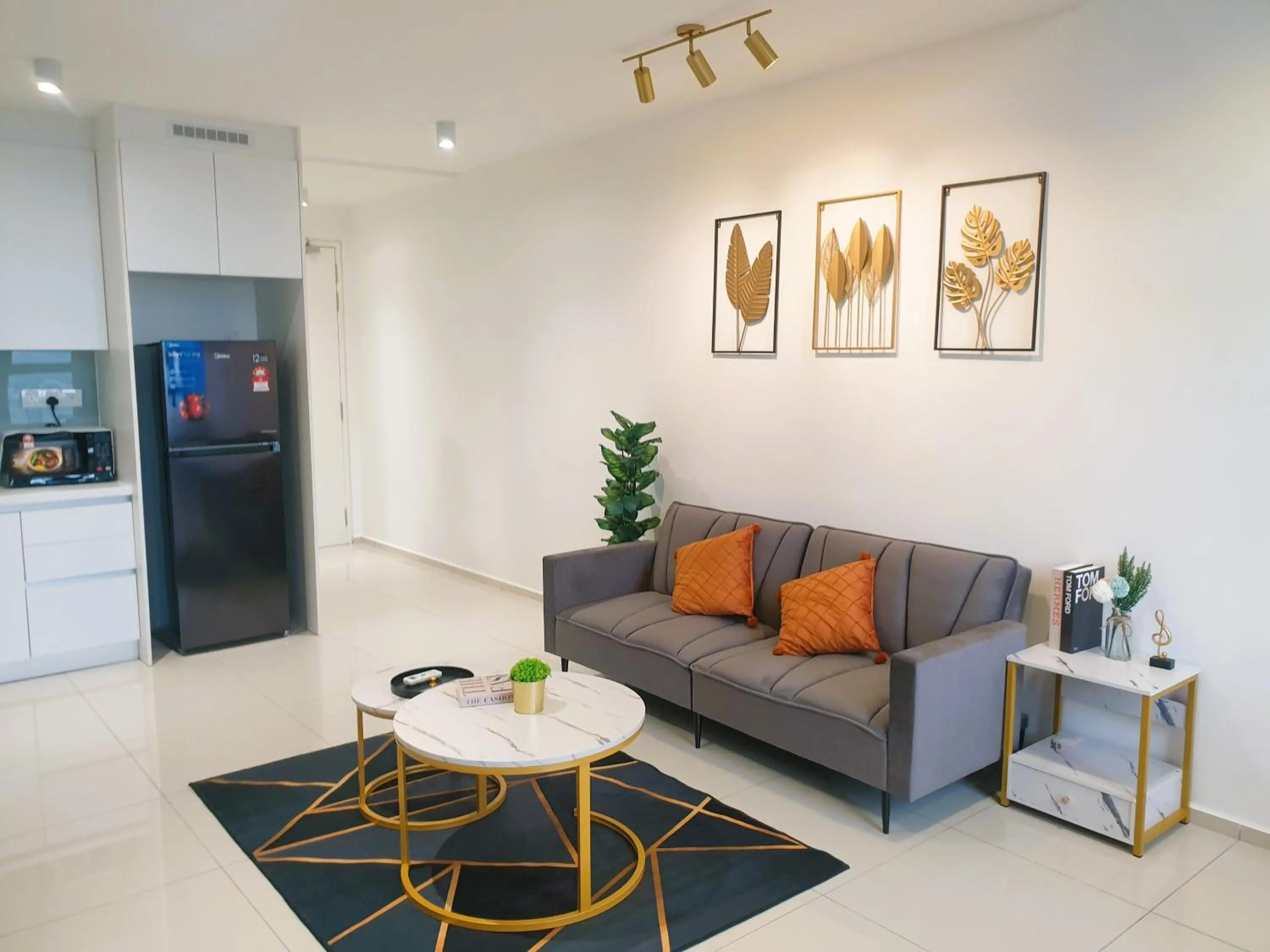 Kitchen or kitchenette in EkoCheras Duplex Suite by Ohana Home