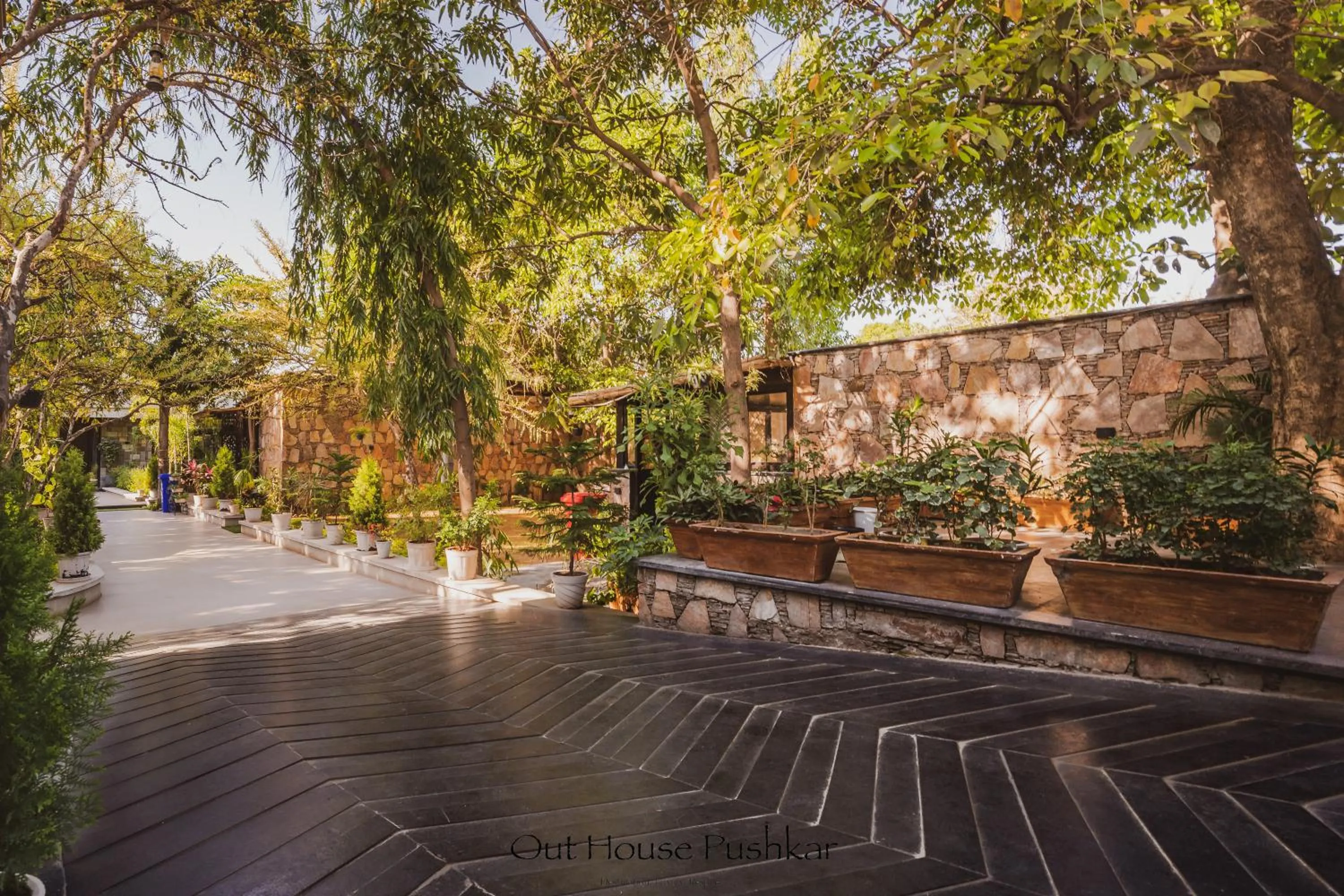 Facade/entrance in The Out House Pushkar