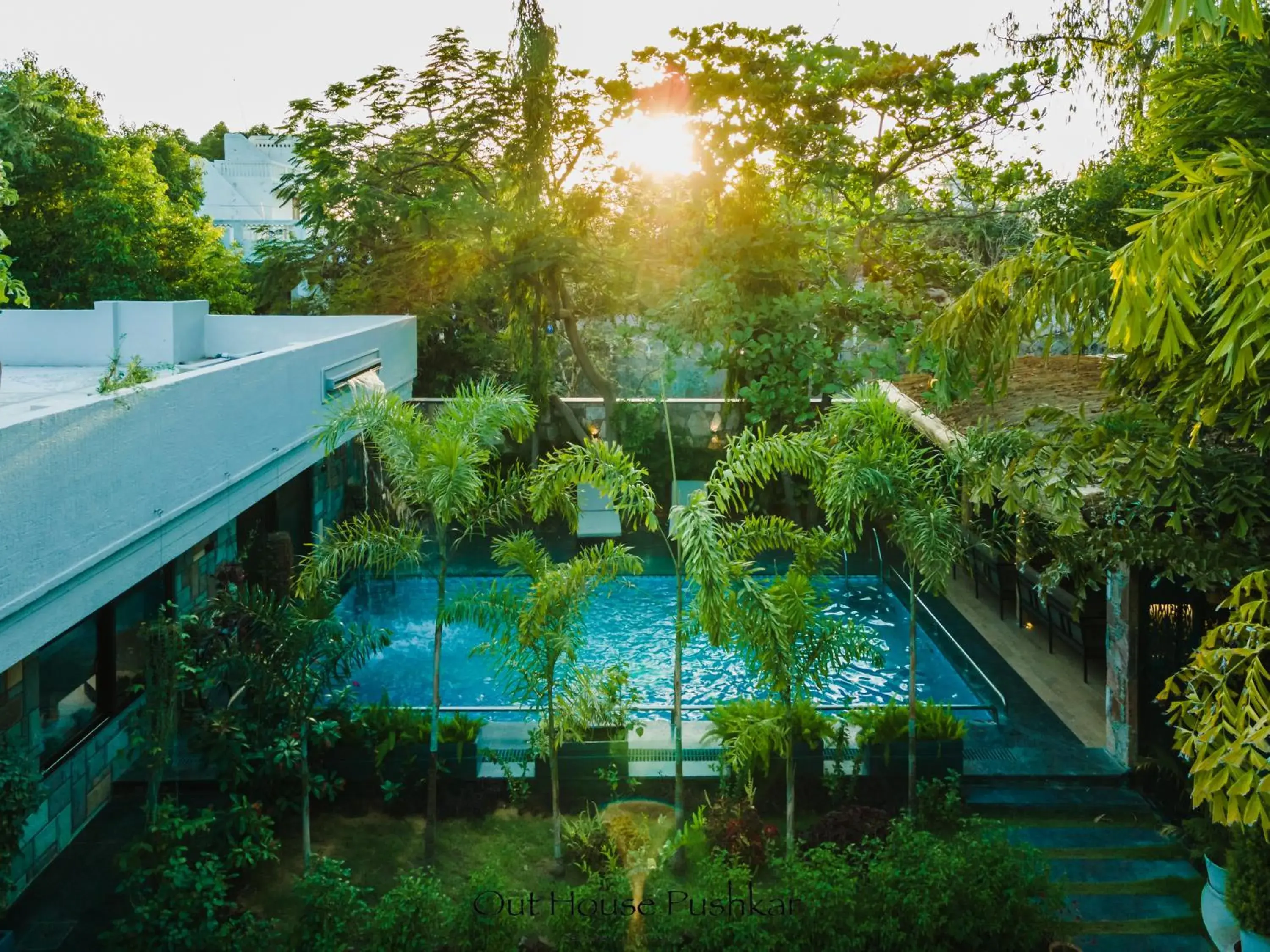 Swimming pool in Out House Pushkar Swimming pool in Out House Pushkar