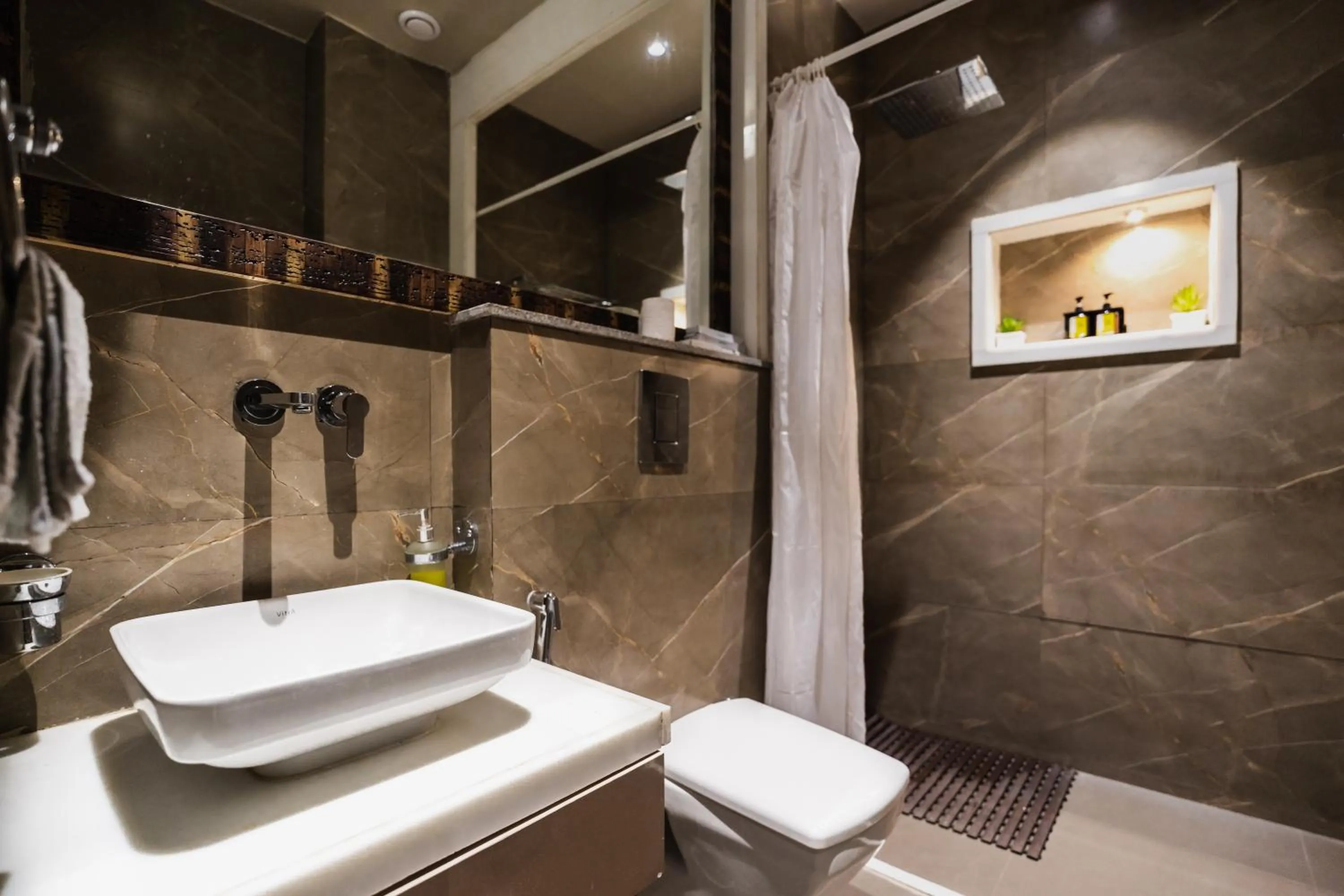 Shower in The Out House Pushkar