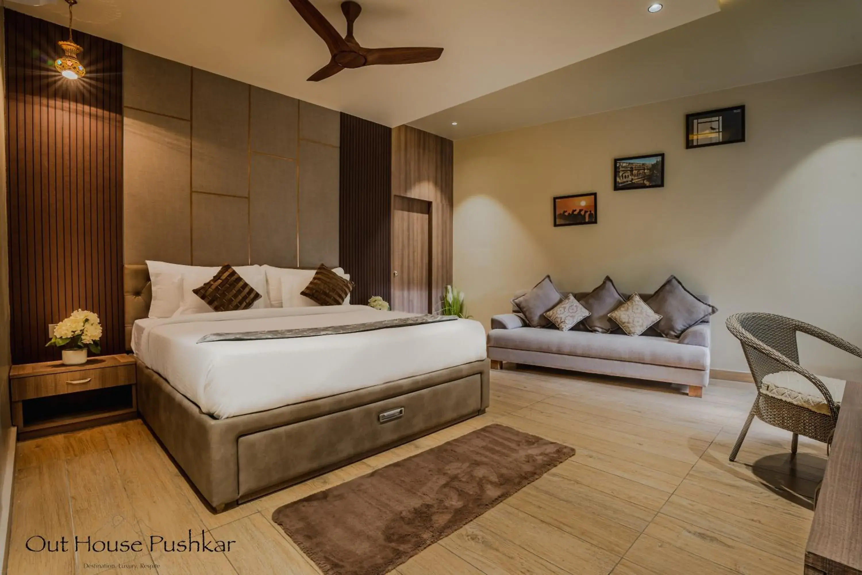 Bed in Out House Pushkar Bed in Out House Pushkar