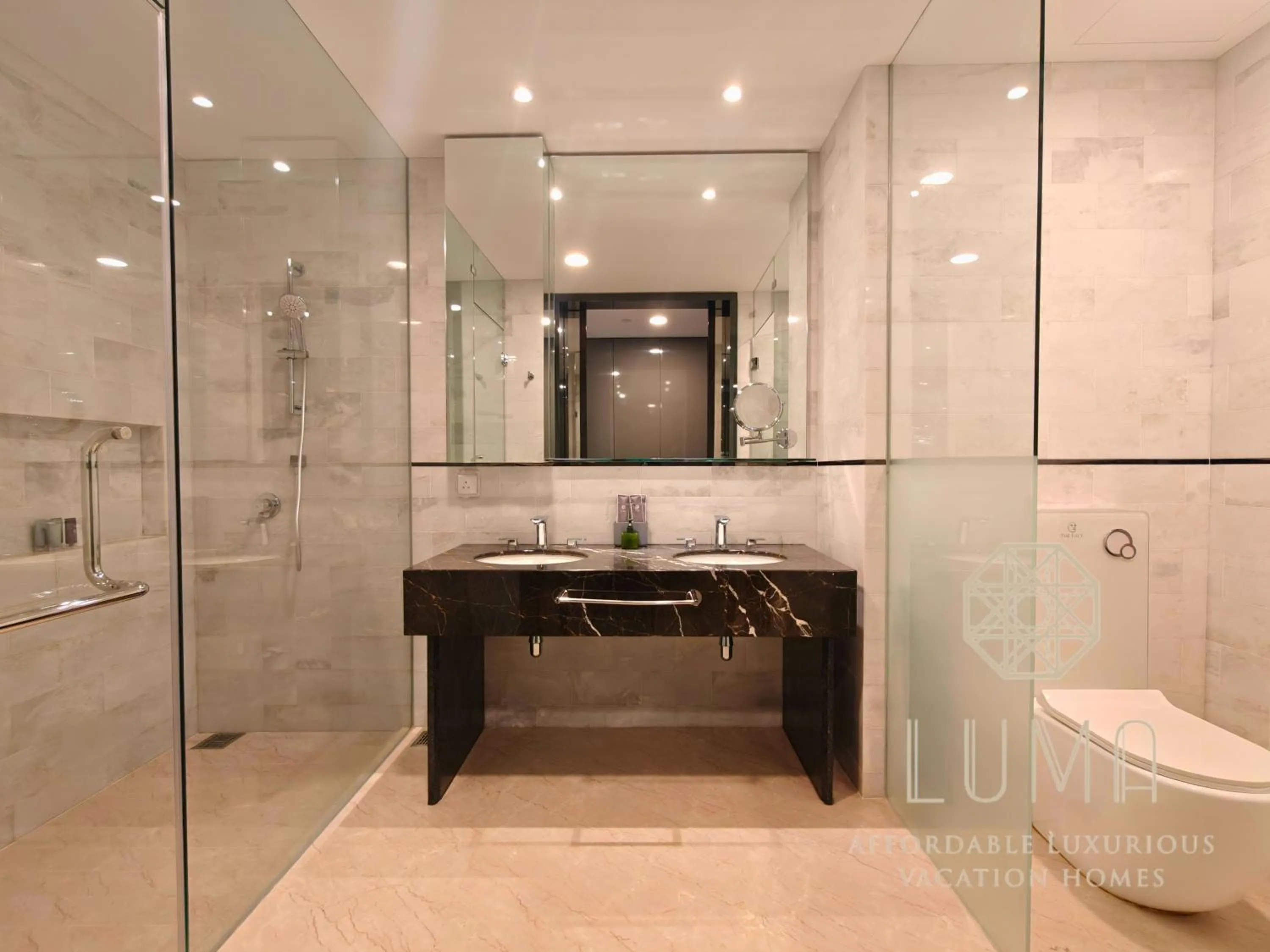 Bathroom in The Platinum 2 Kuala Lumpur by LUMA