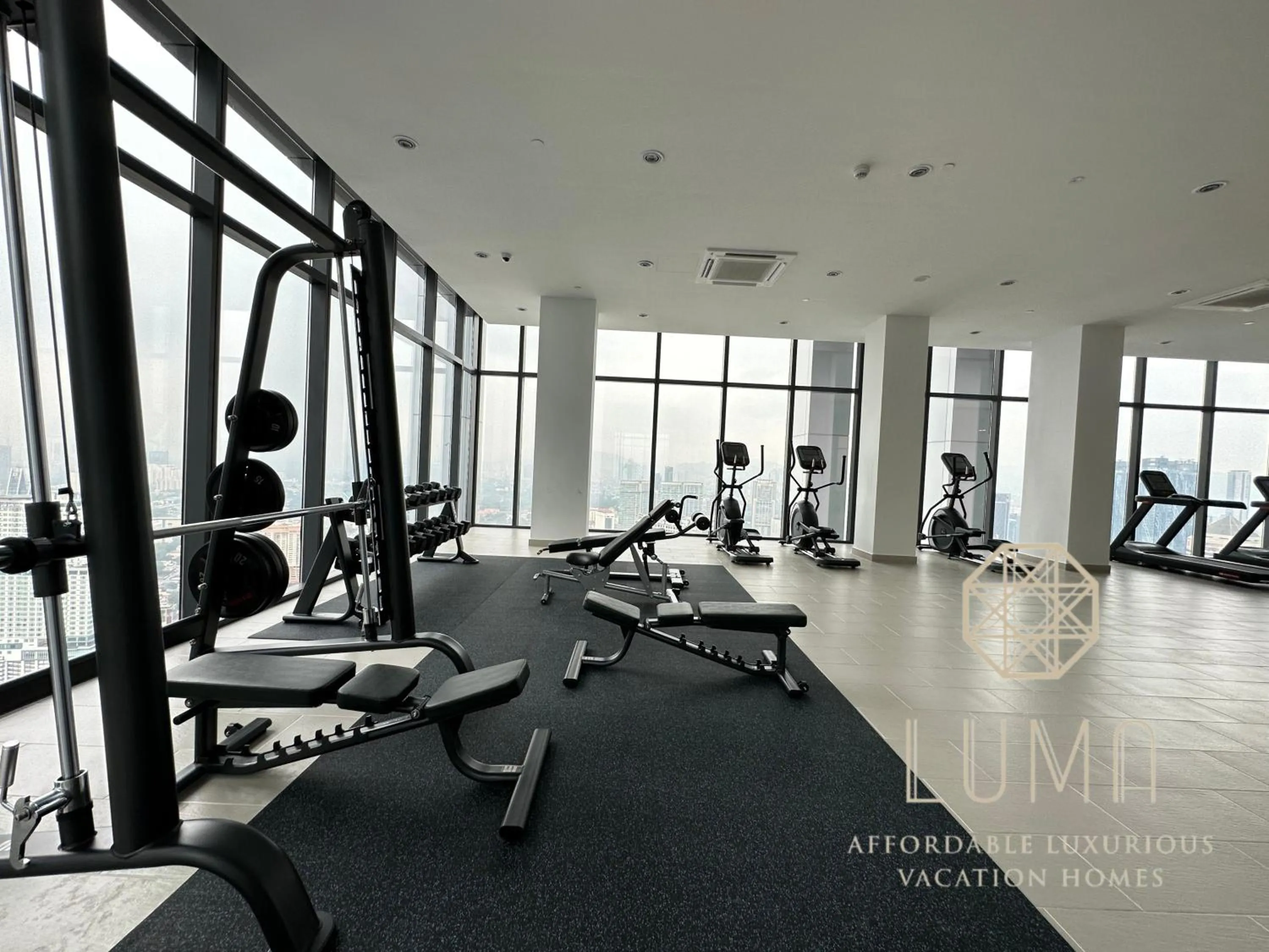 Fitness centre/facilities in The Platinum 2 Kuala Lumpur by LUMA