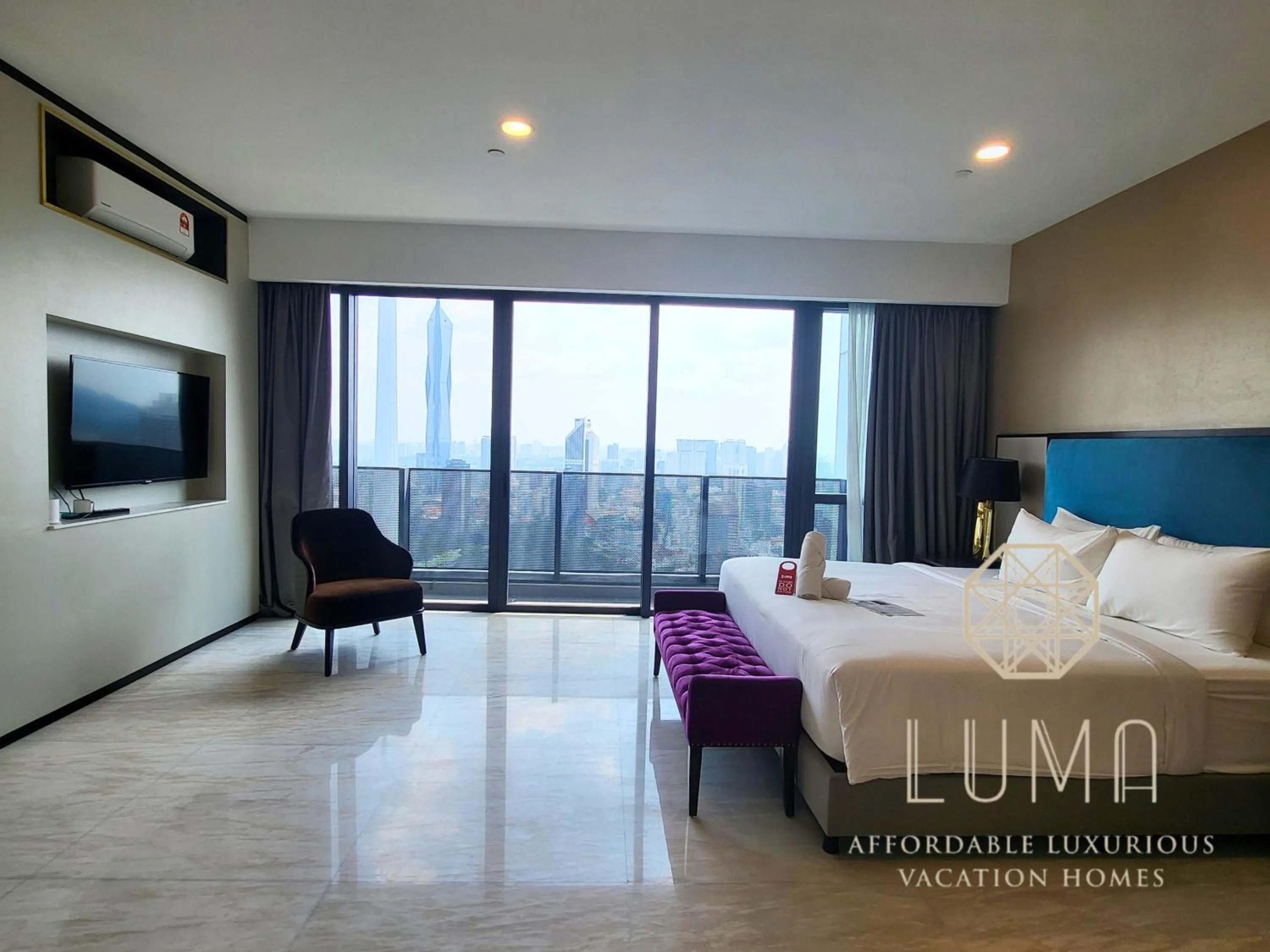 Bedroom, Bed in The Platinum 2 Kuala Lumpur by LUMA