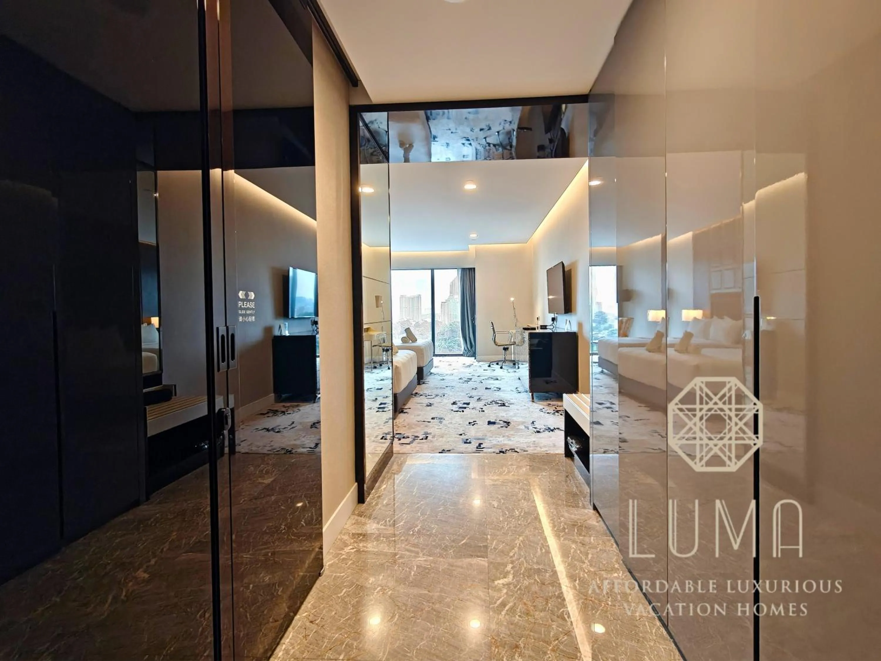Facade/entrance in The Platinum 2 Kuala Lumpur by LUMA