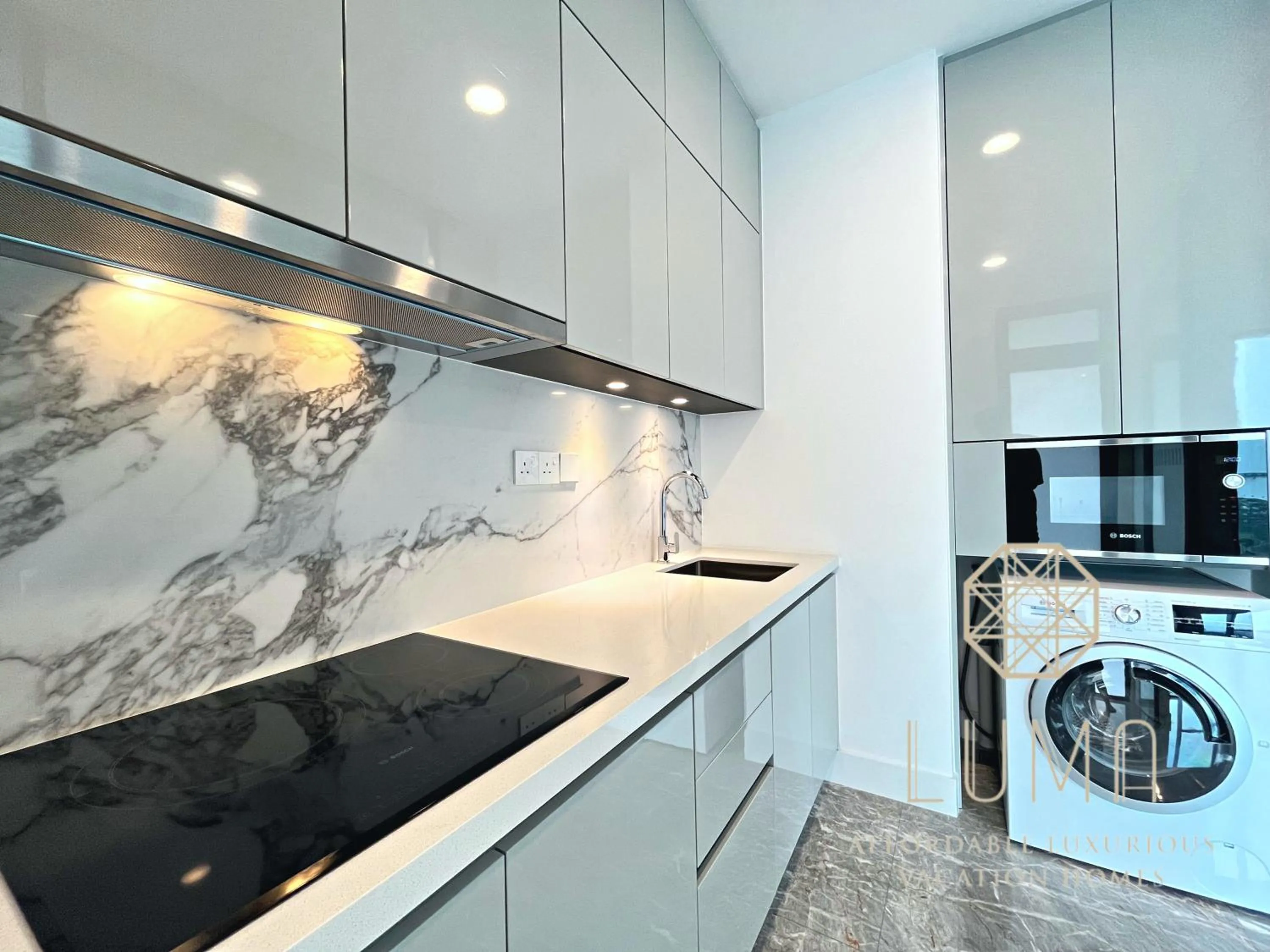Kitchen or kitchenette in The Platinum 2 Kuala Lumpur by LUMA