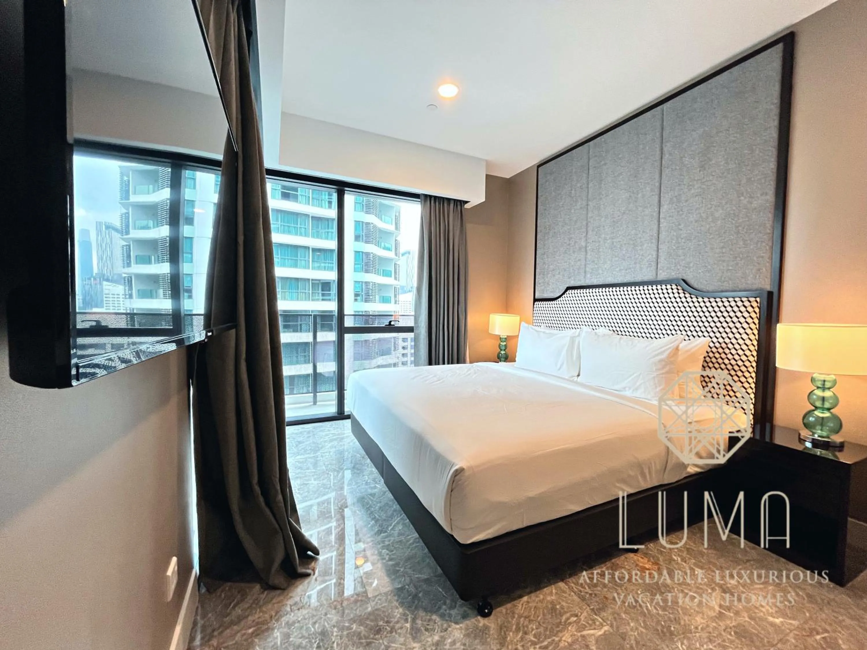 Bed in The Platinum 2 Kuala Lumpur by LUMA